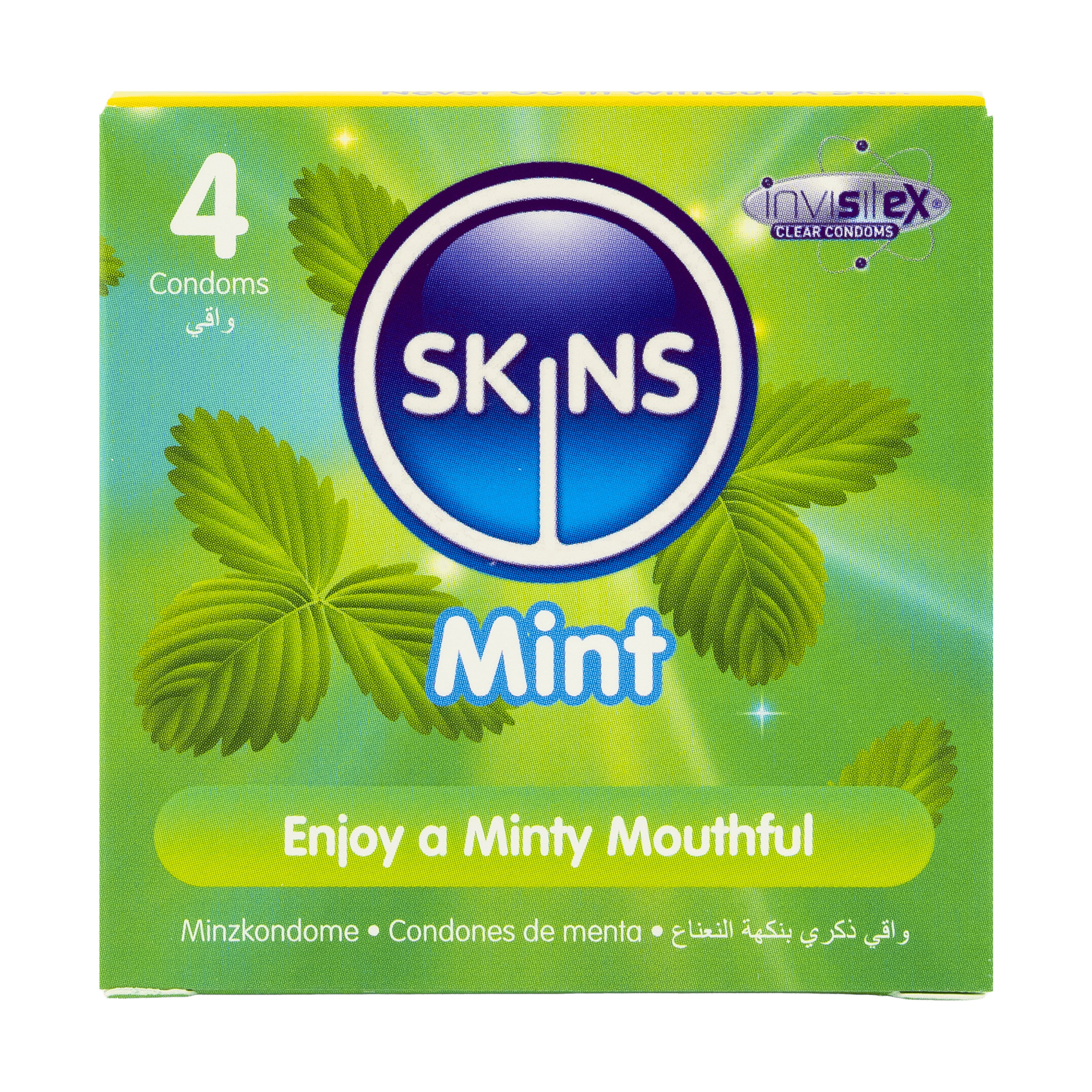 Skins Condoms Mint 4 Pack