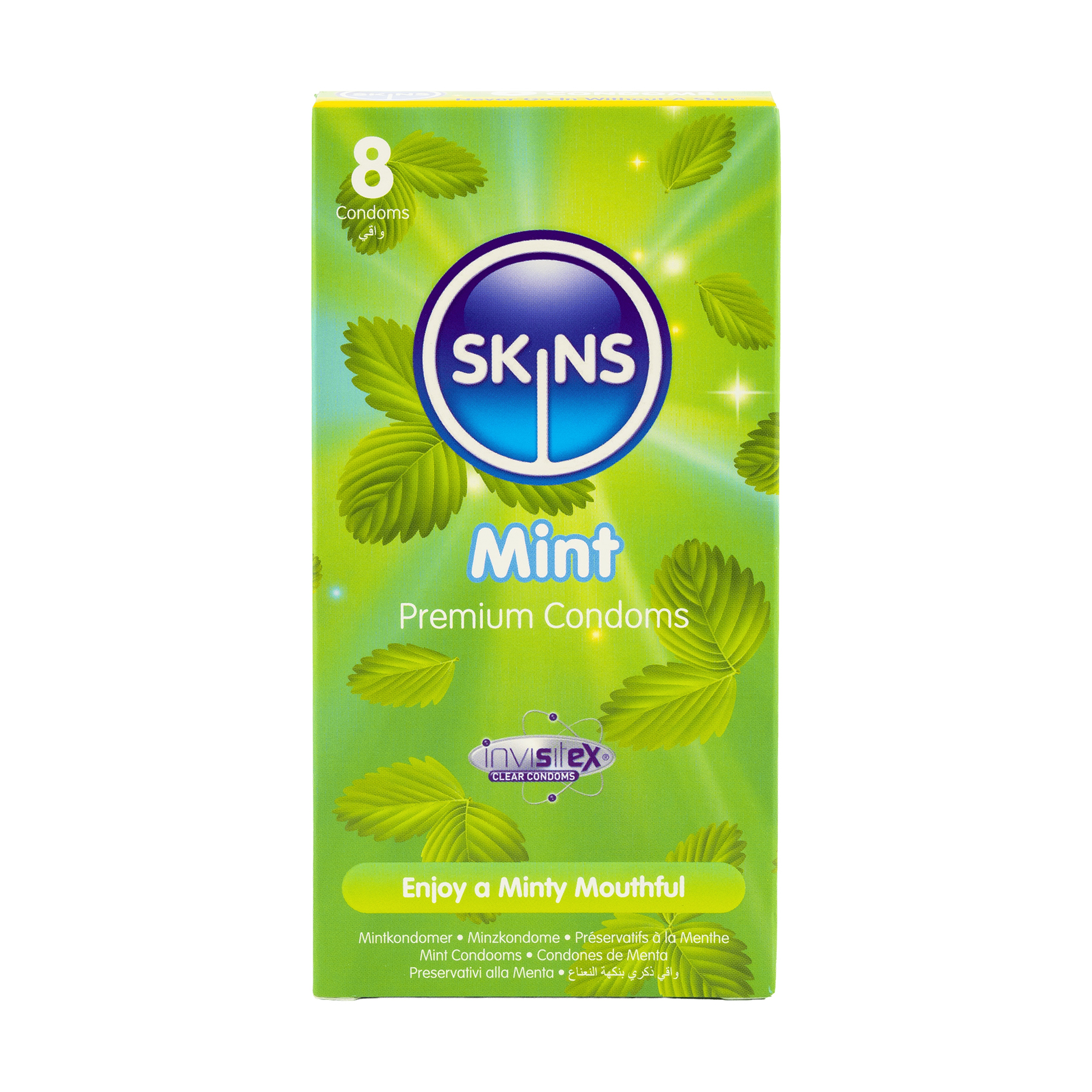 Skins Condoms Mint 8 Pack