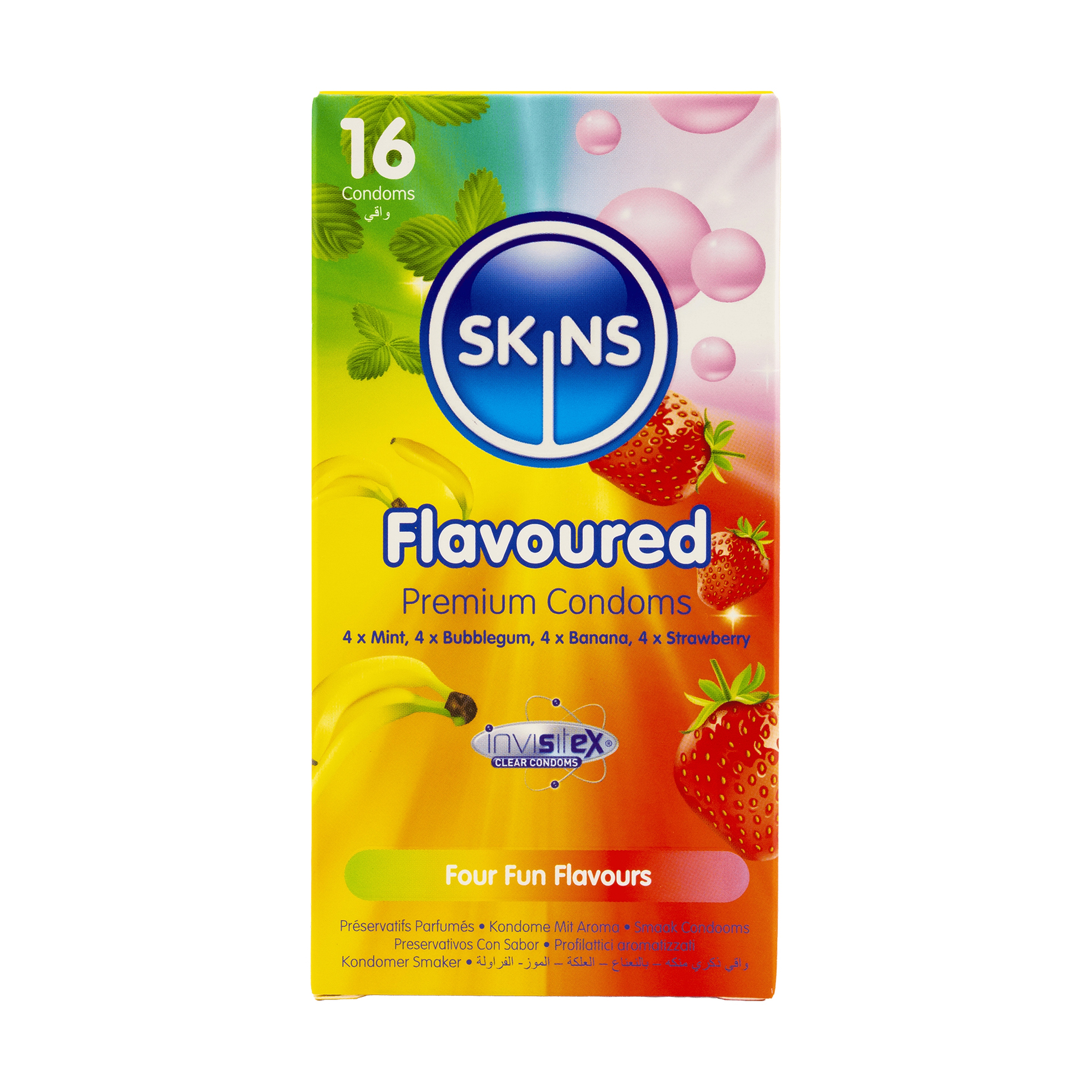 Skins Condoms Flavours 16 Pack