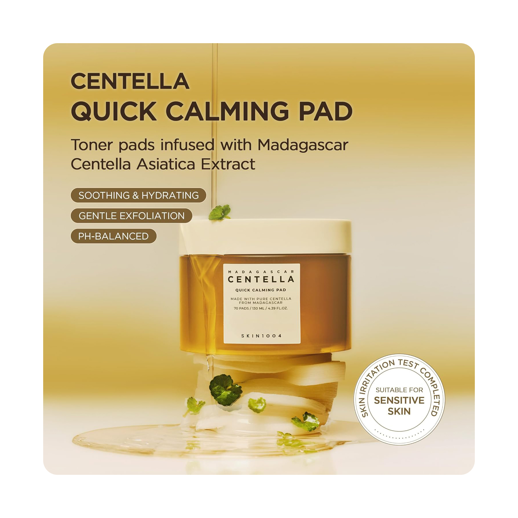 Skin1004 Madagascar Centella Calming Pads | Whites