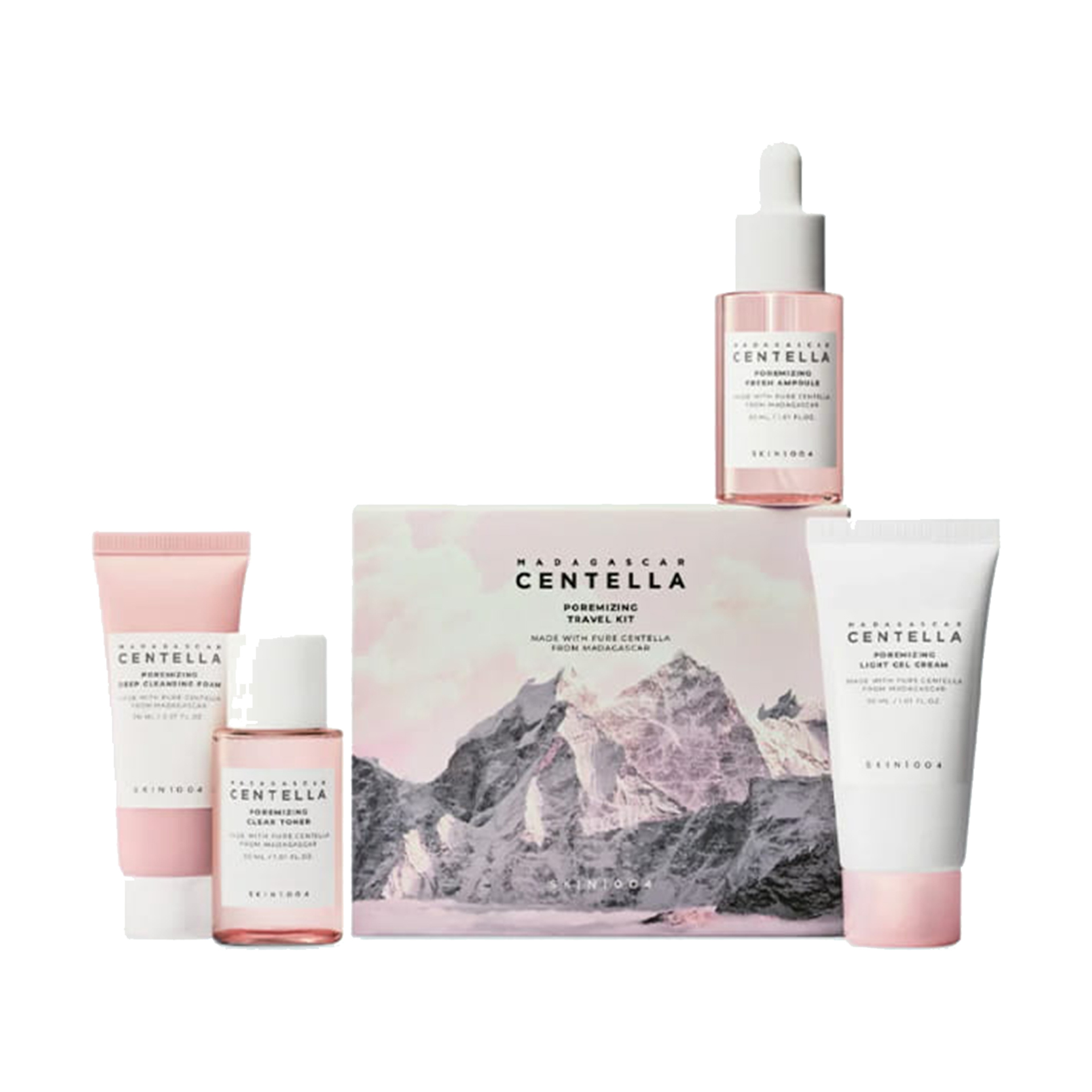 سكين1004 مجموعة السفر لتصغير المسام مدغشقر