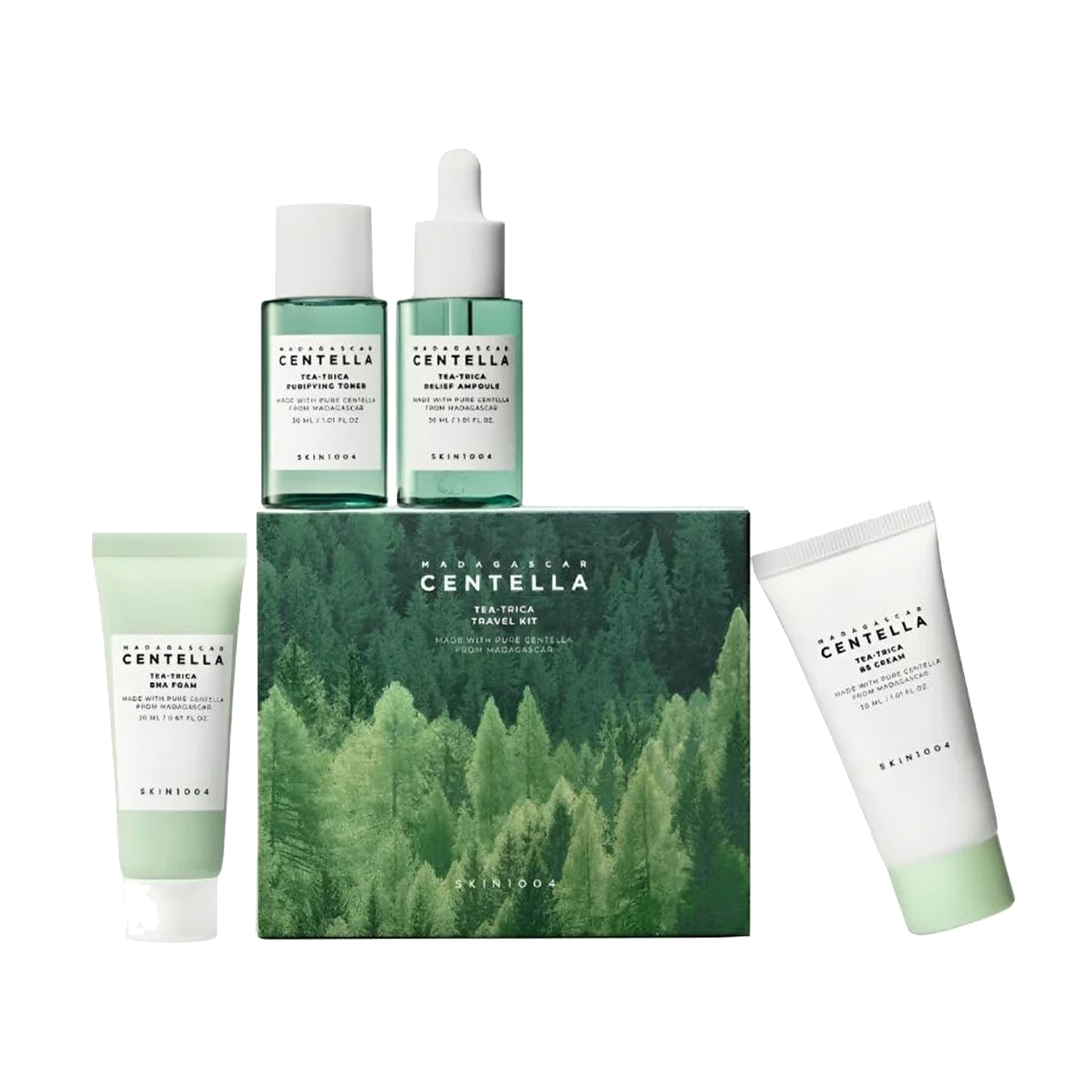 Skin1004 Madagascar Tea-Trica Travel Kit
