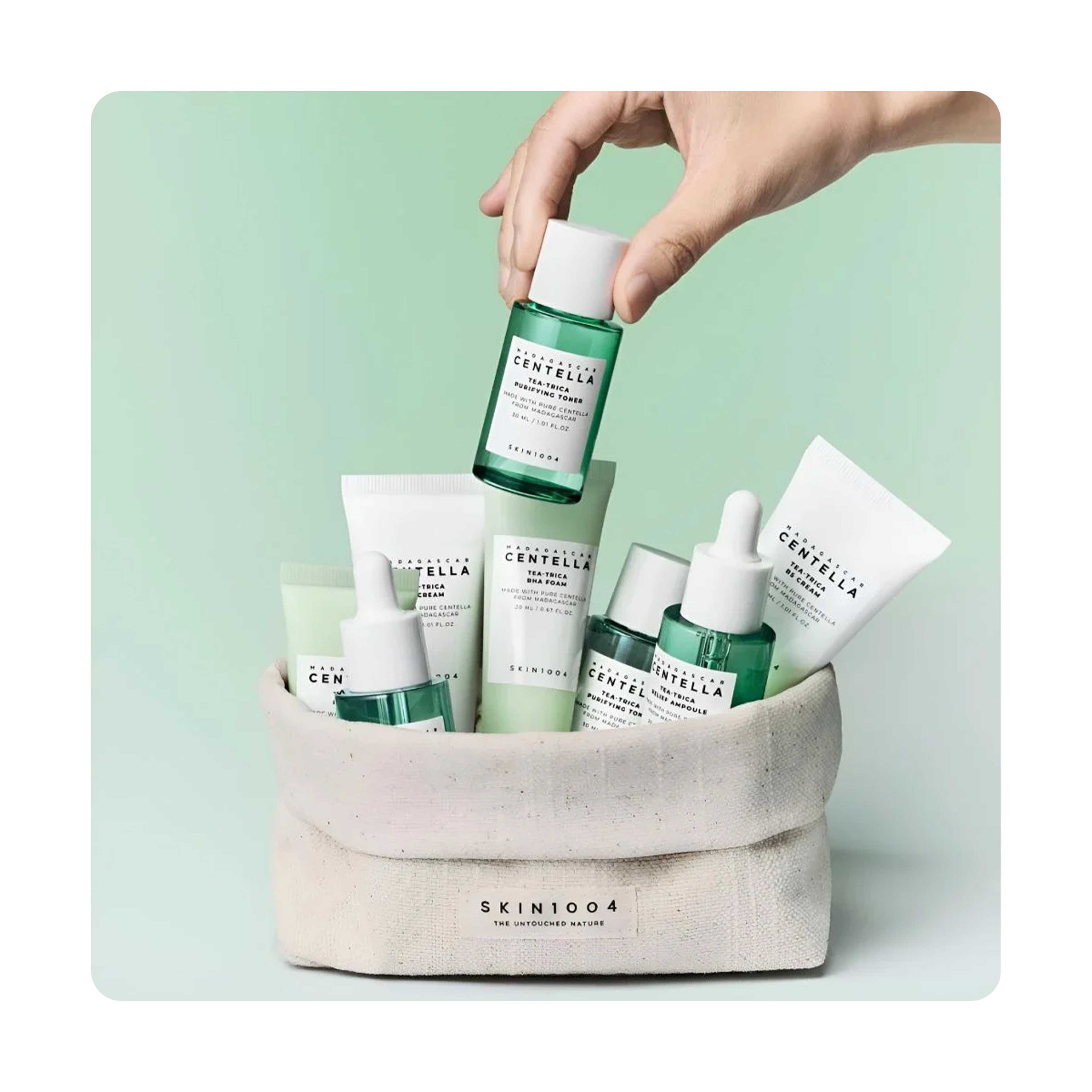 Skin1004 Madagascar Tea-Trica Travel Kit