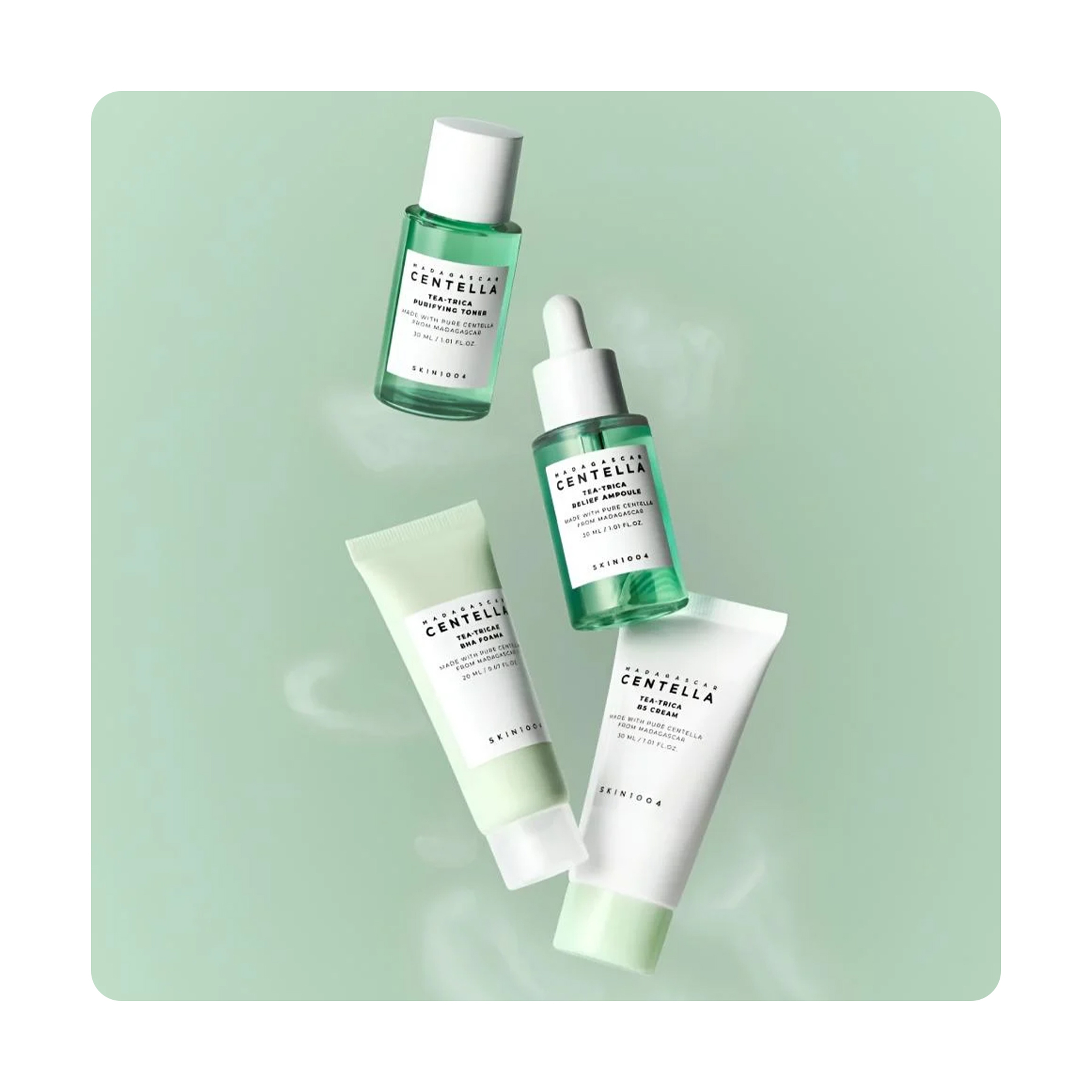 Skin1004 Madagascar Tea-Trica Travel Kit