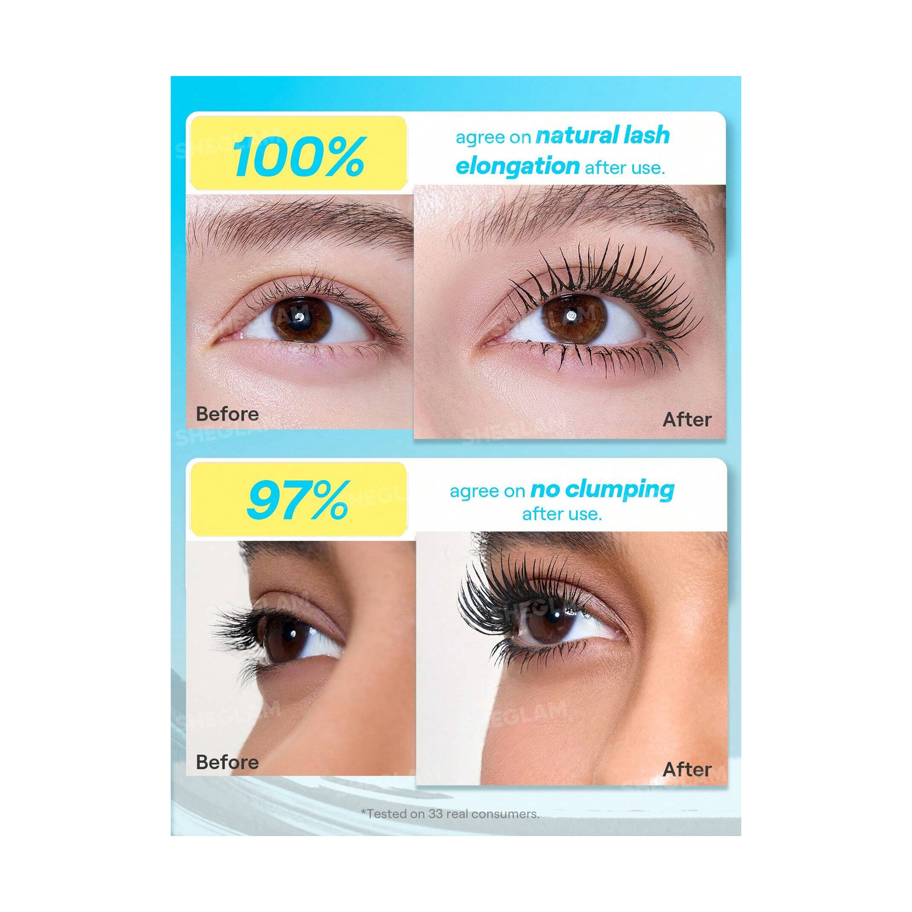 شيجلام لاشلايتر ماسكارا أنفينيت تيوبينغ