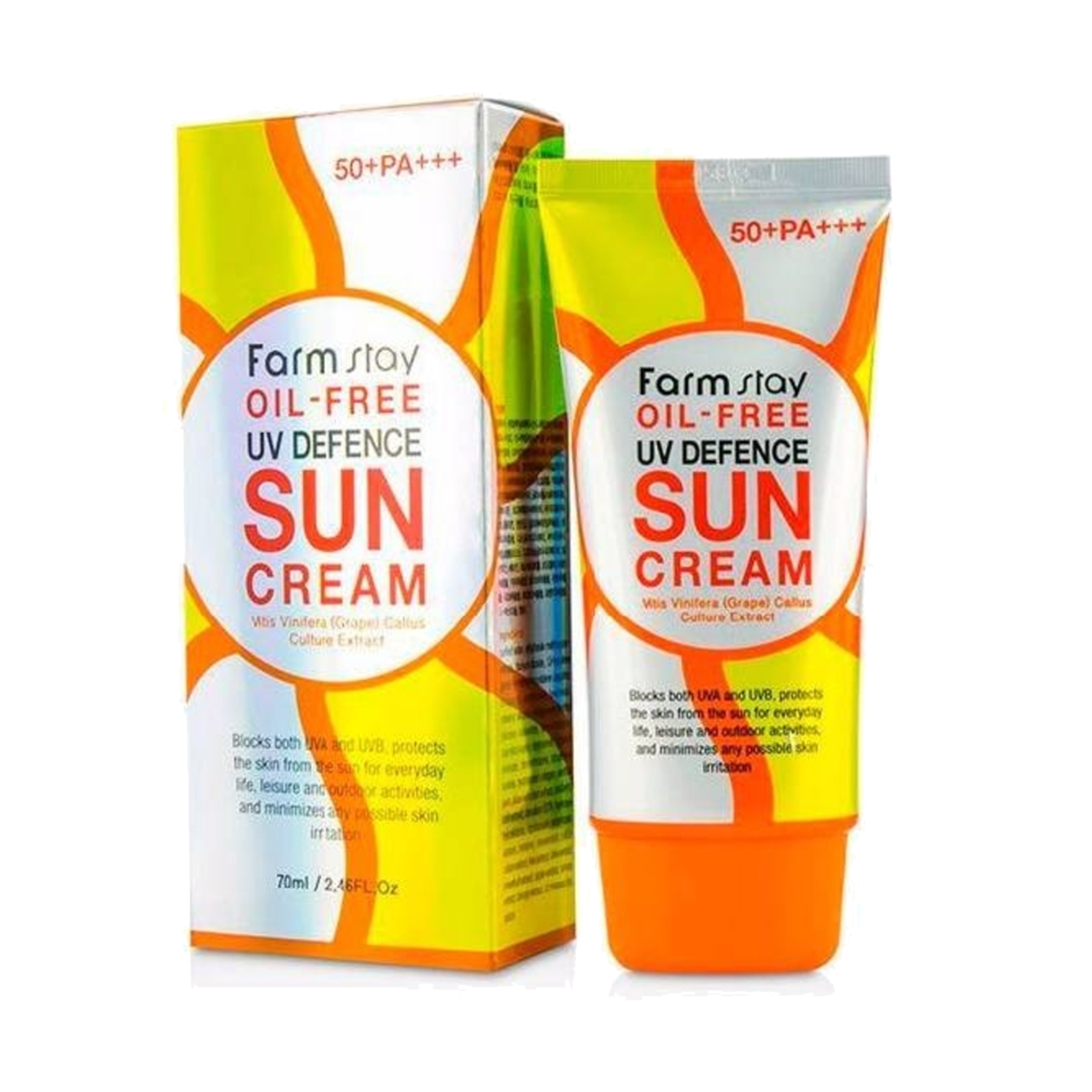 Farm Stay 70ml OilFree UVA/UVB Sunscreen