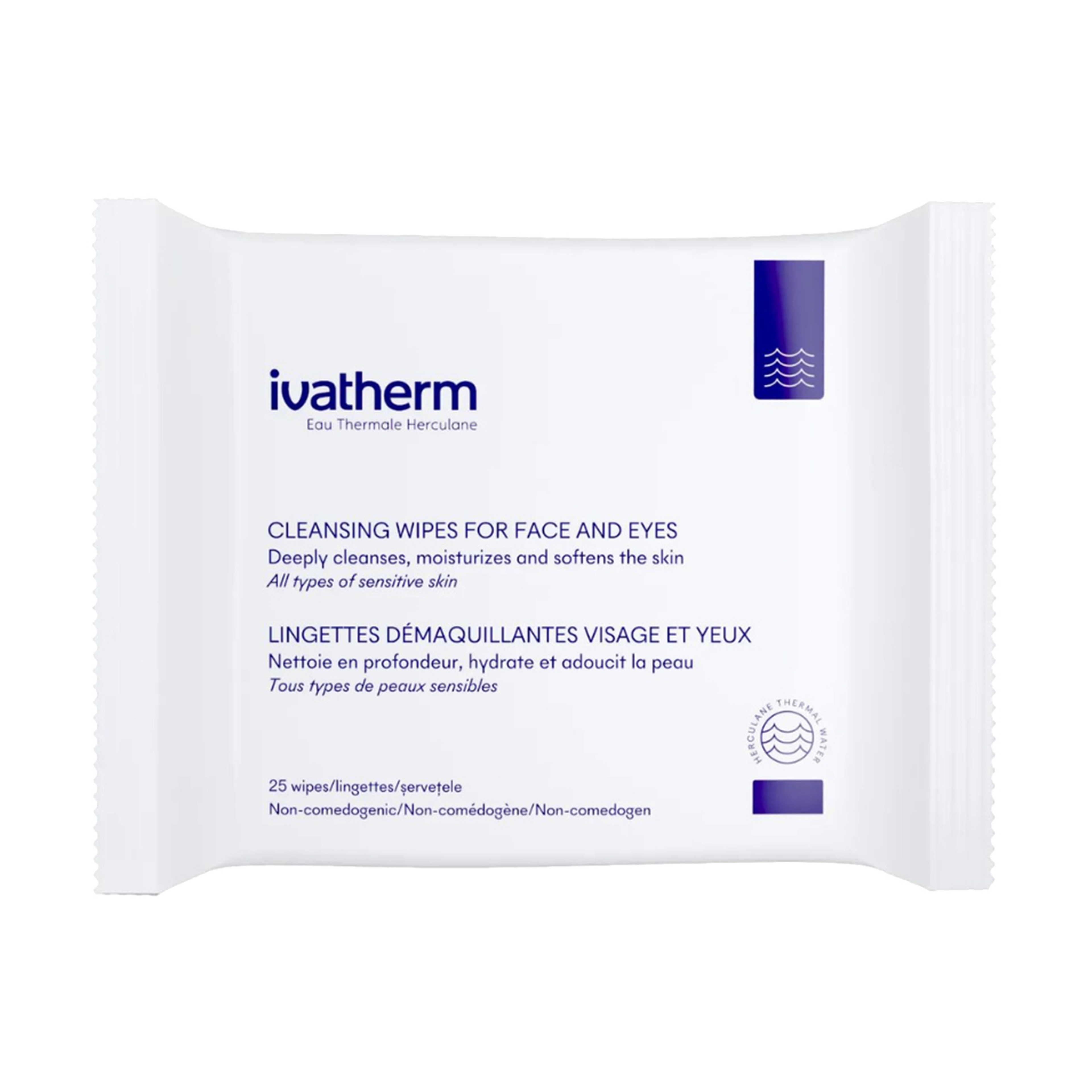Ivatherm Cleansing Wipes For -25 Pieces