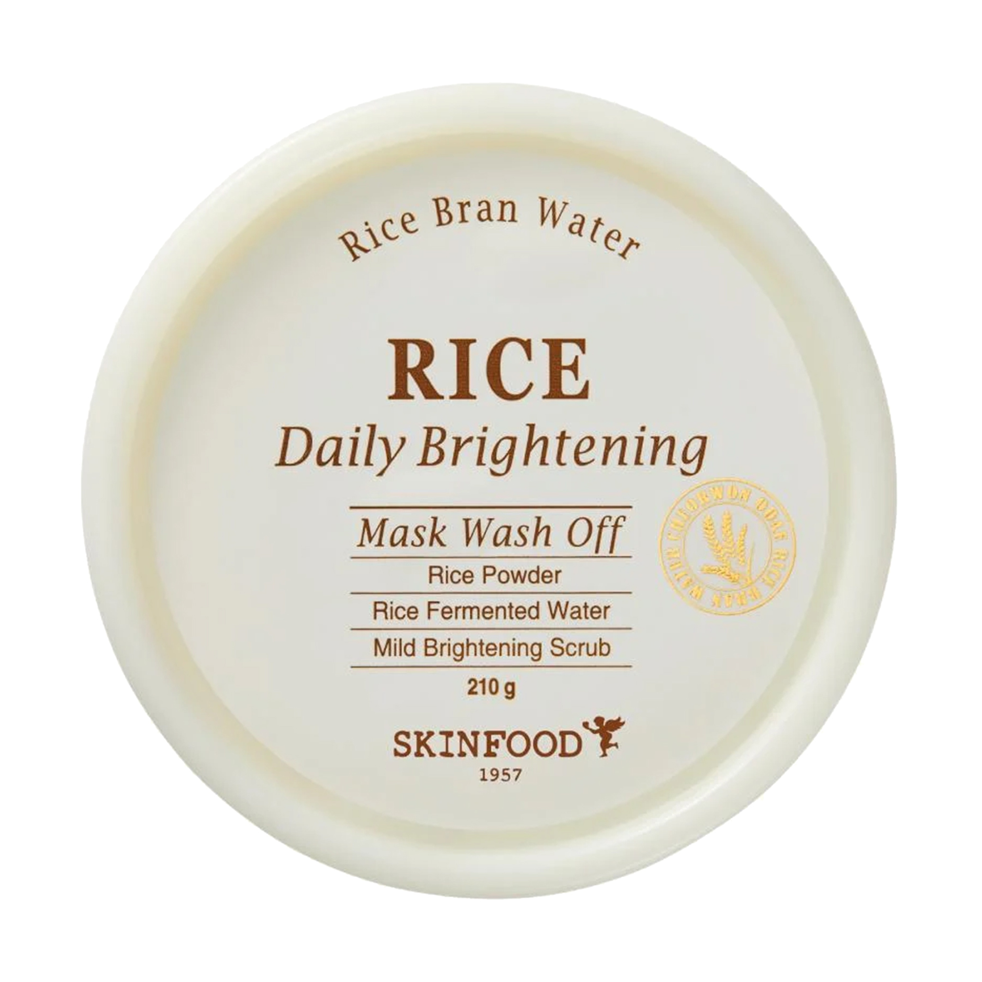 Skinfood Rice Bright Mask WashOff 210g X
