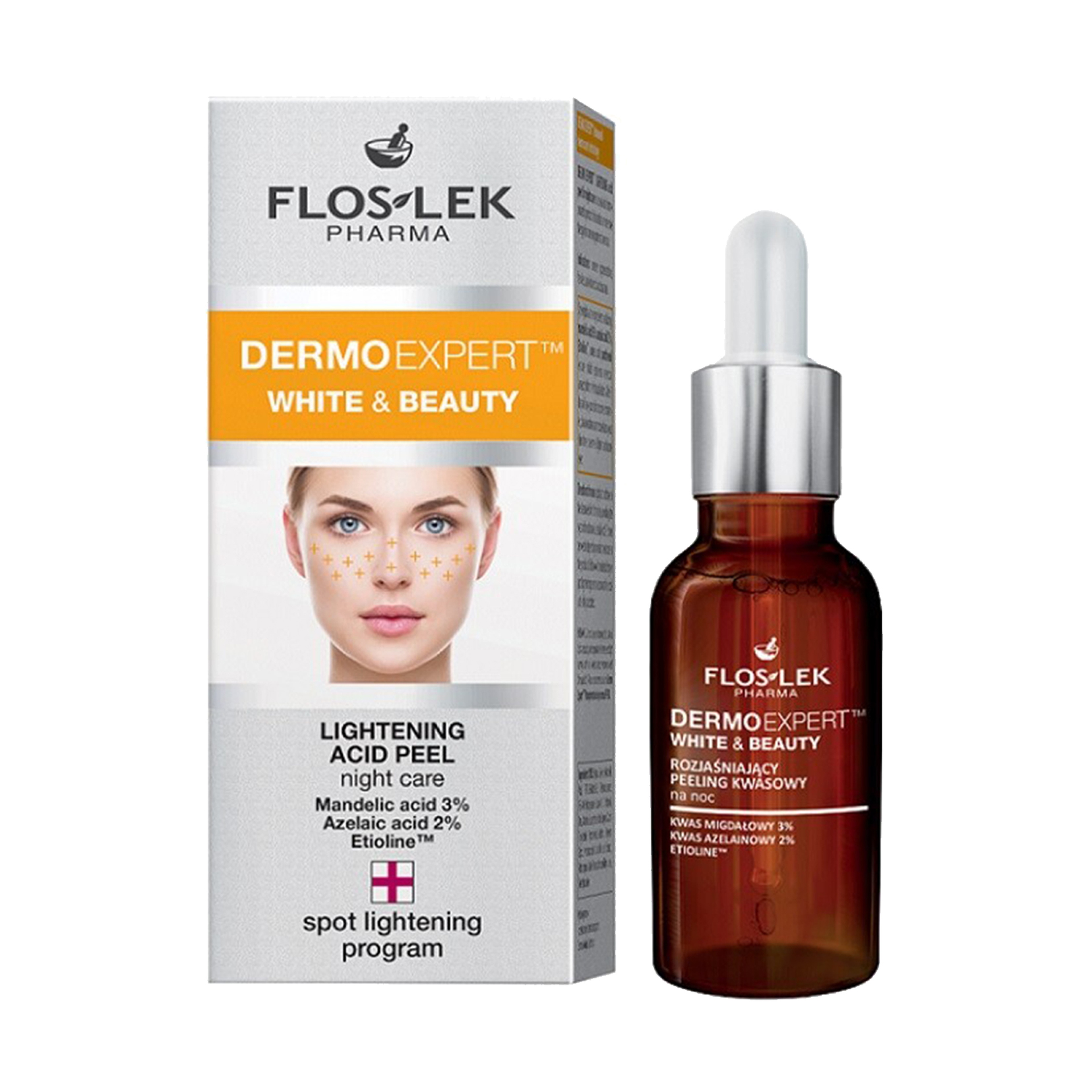 Floslek W&B Acid Peel Night Serum 30 Ml