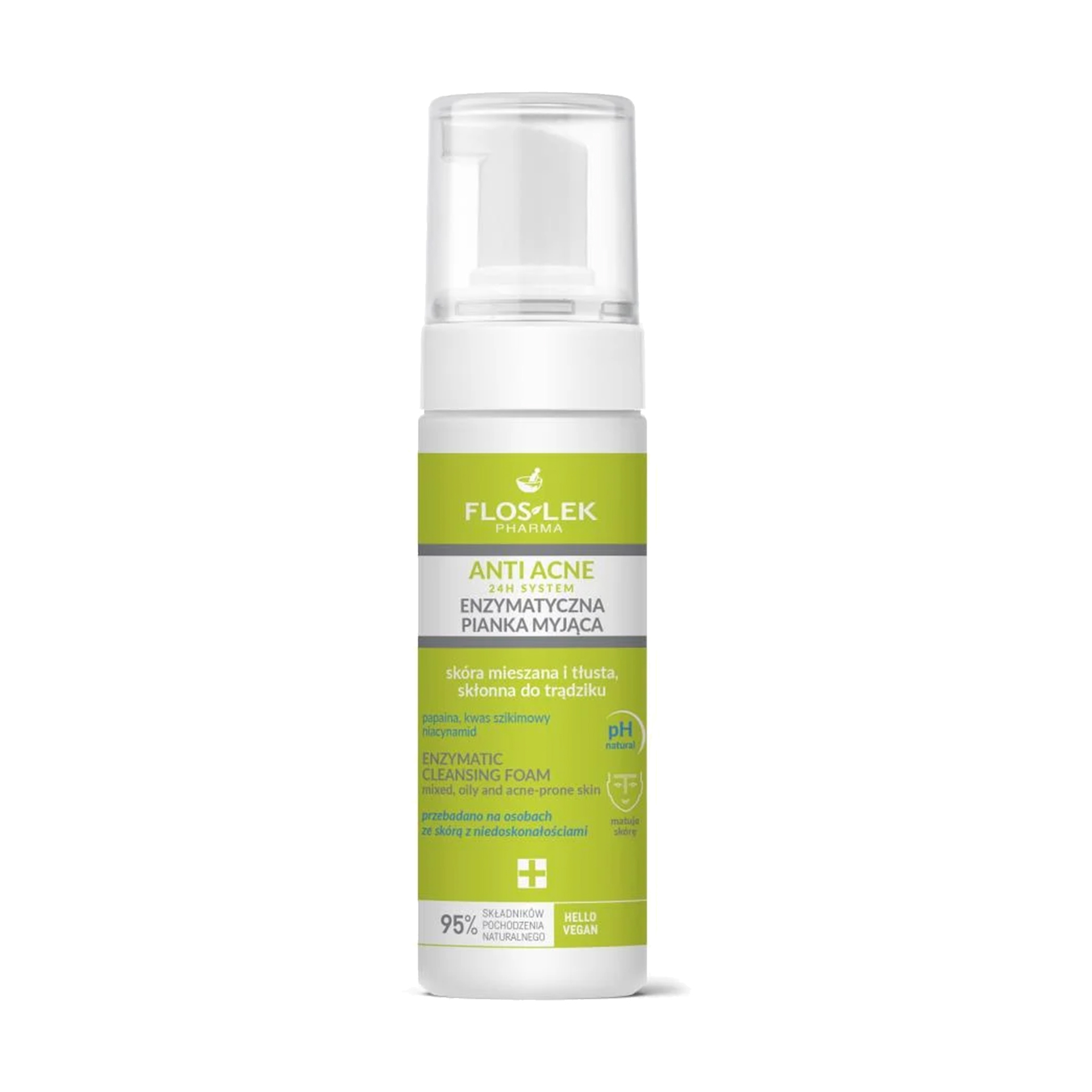 Floslek Antiacne Enzymatic Cl Foam 150Ml