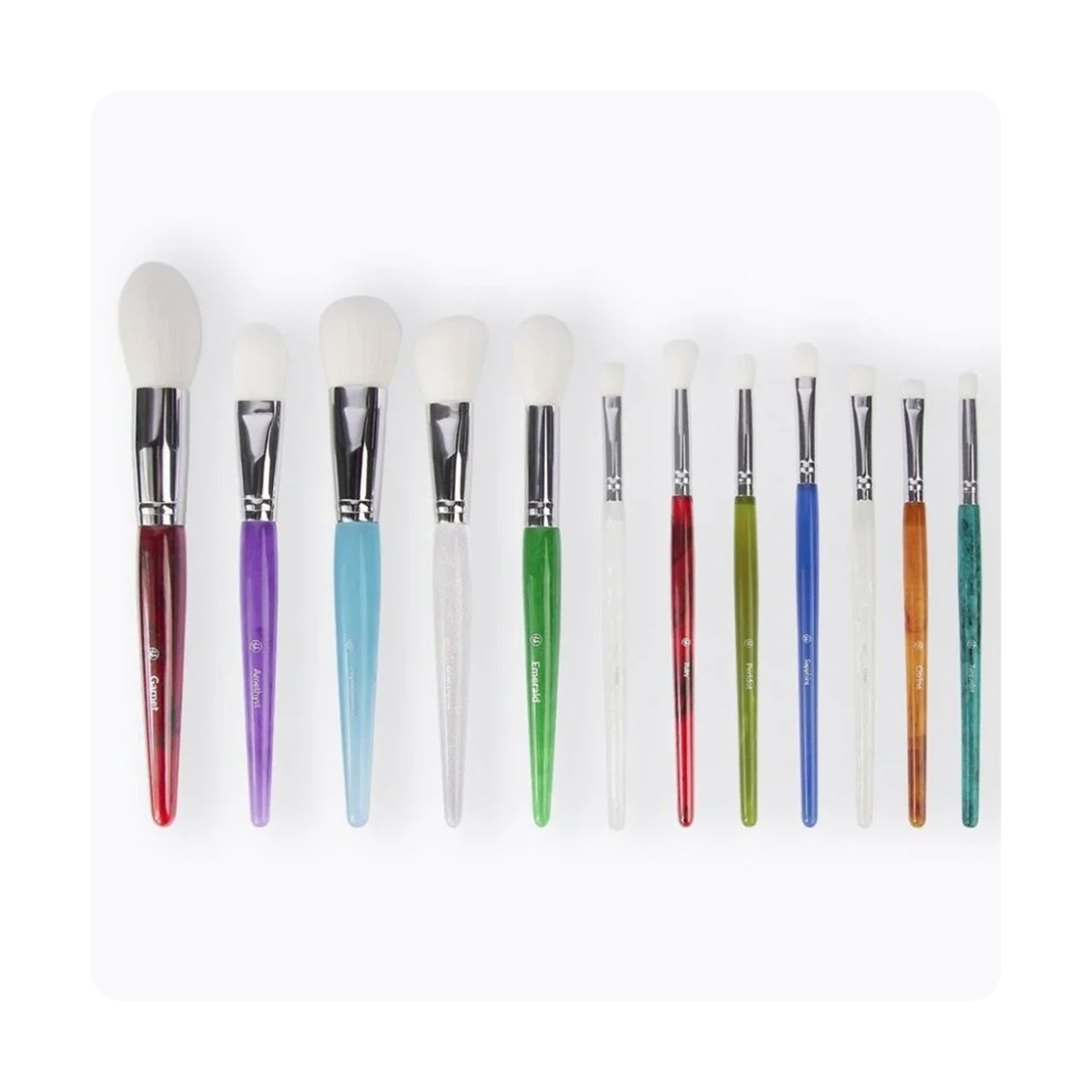 بي اتش طقم فرش مكياج 12 حبة - بيرستون