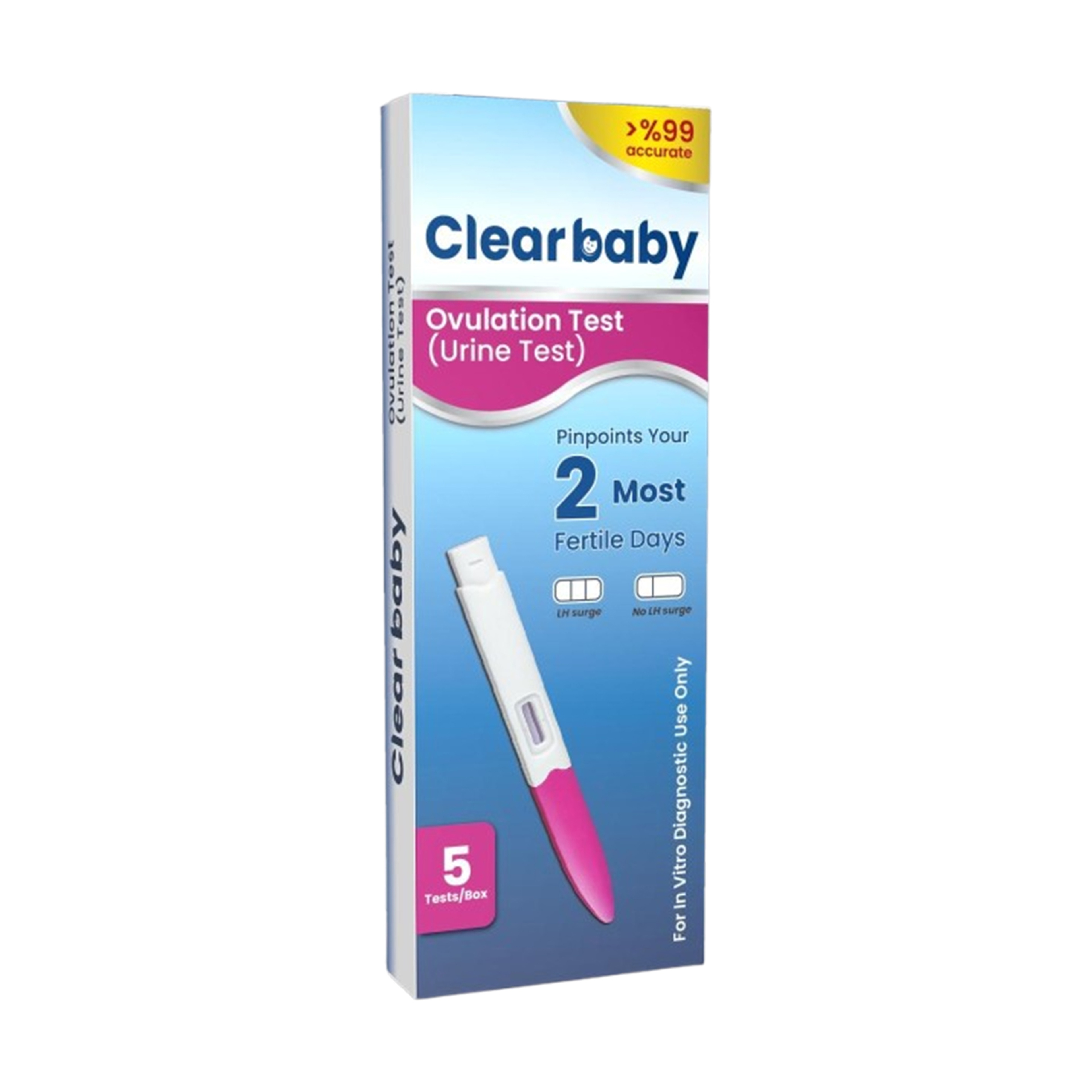 Clear Baby Ovulation 5Test/Box