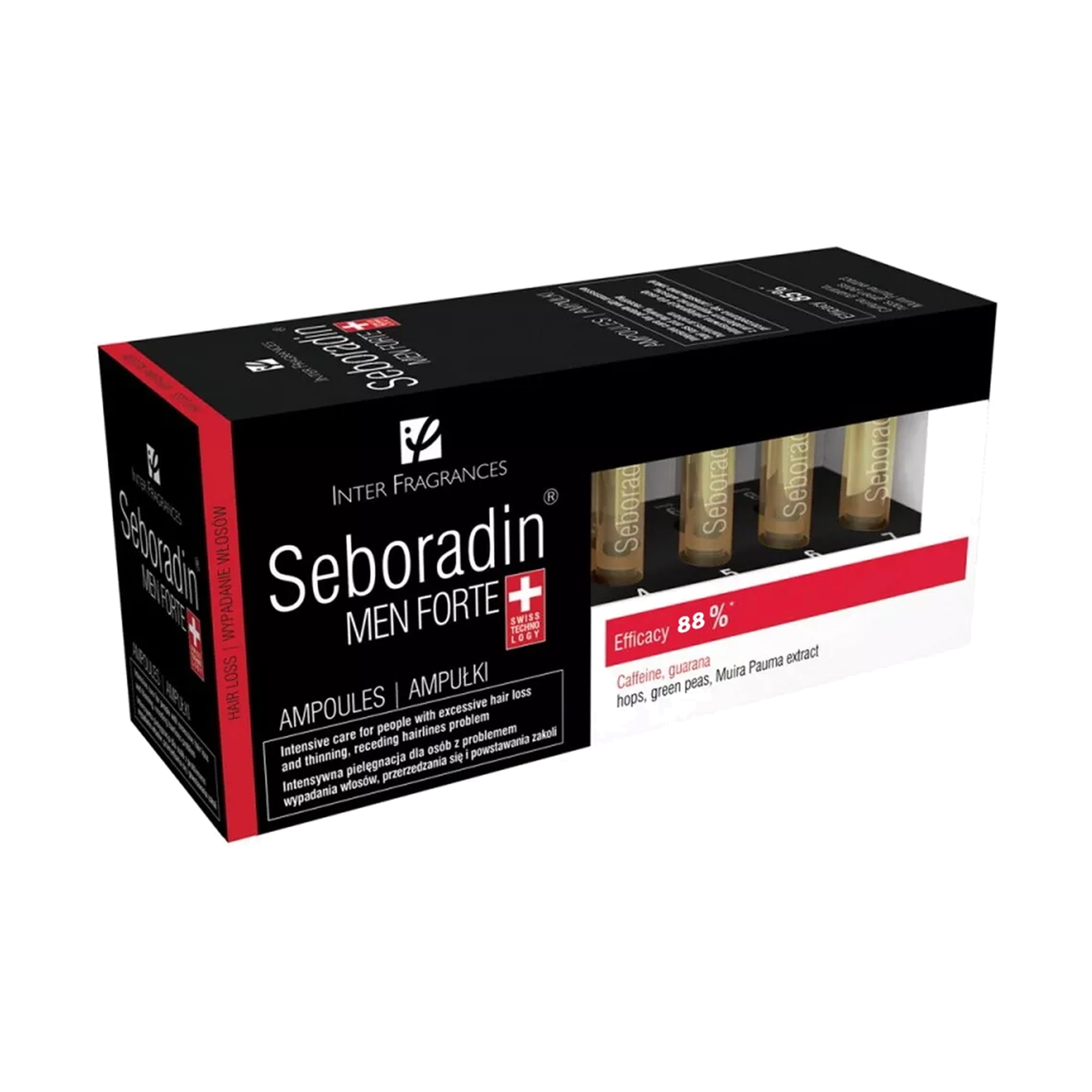 Seboradin Men Forte Ampoules 14*5.5 Ml
