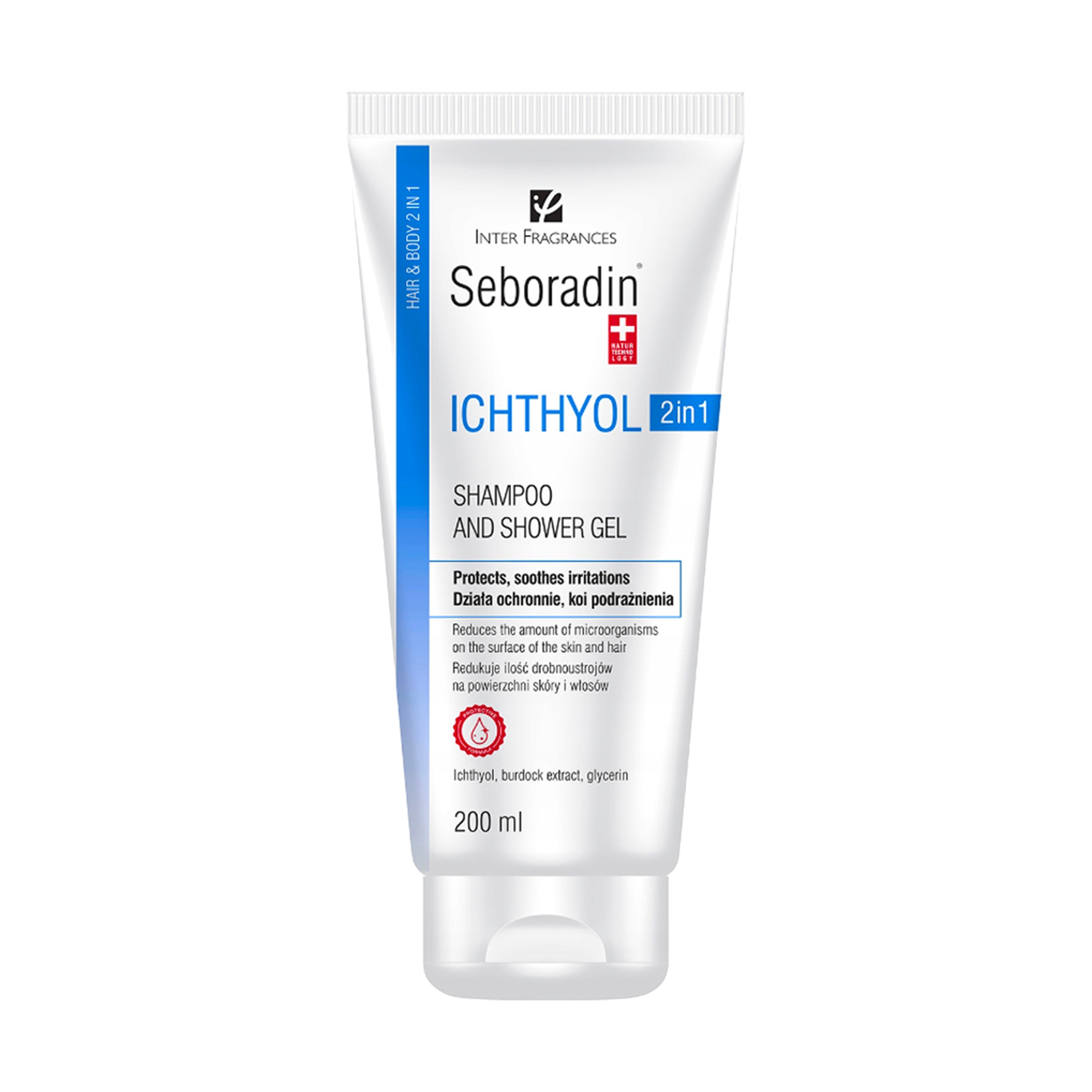 Seboradin Shower Gel 2 In1 200Ml