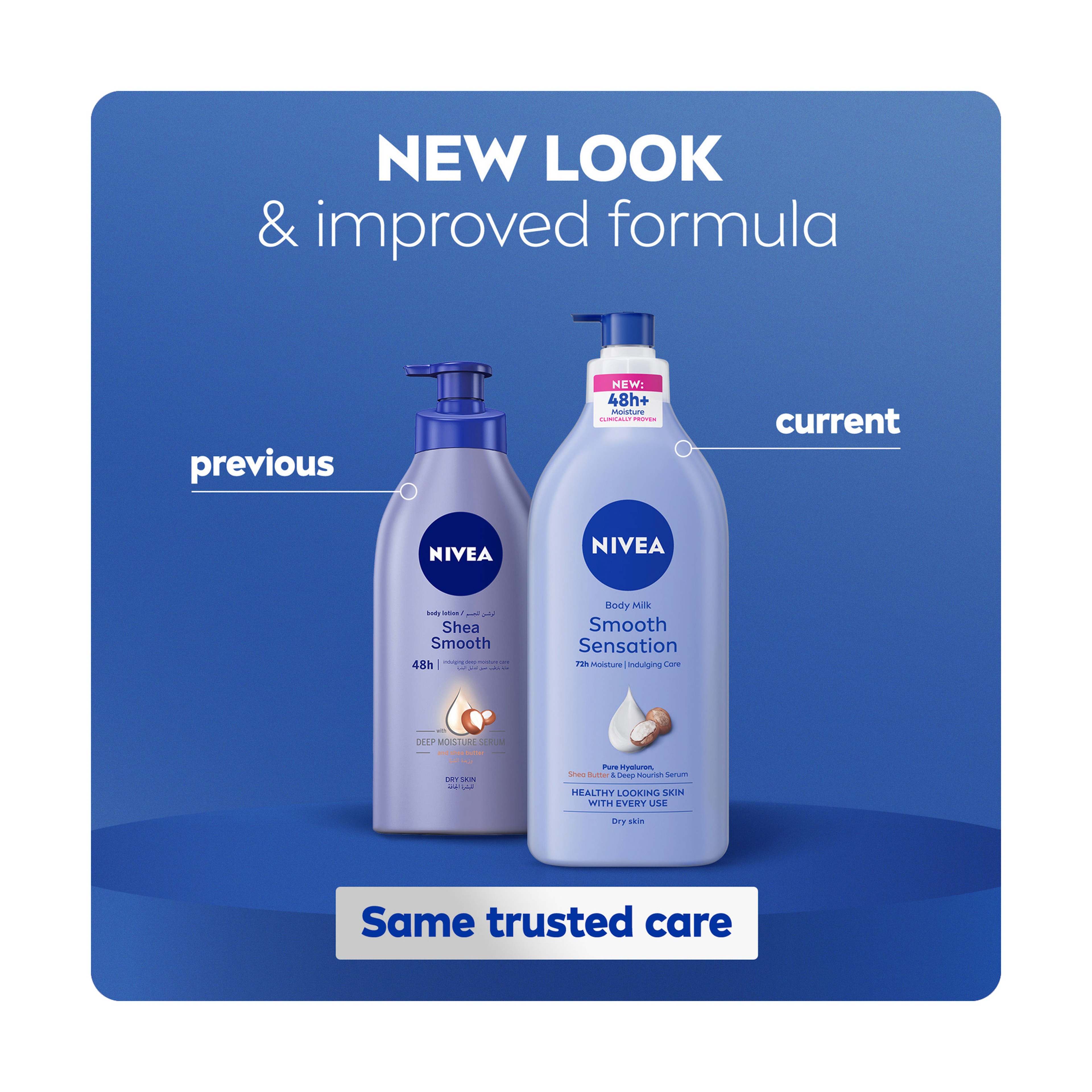Nivea Shea Dry Skin Smooth Body Lotion