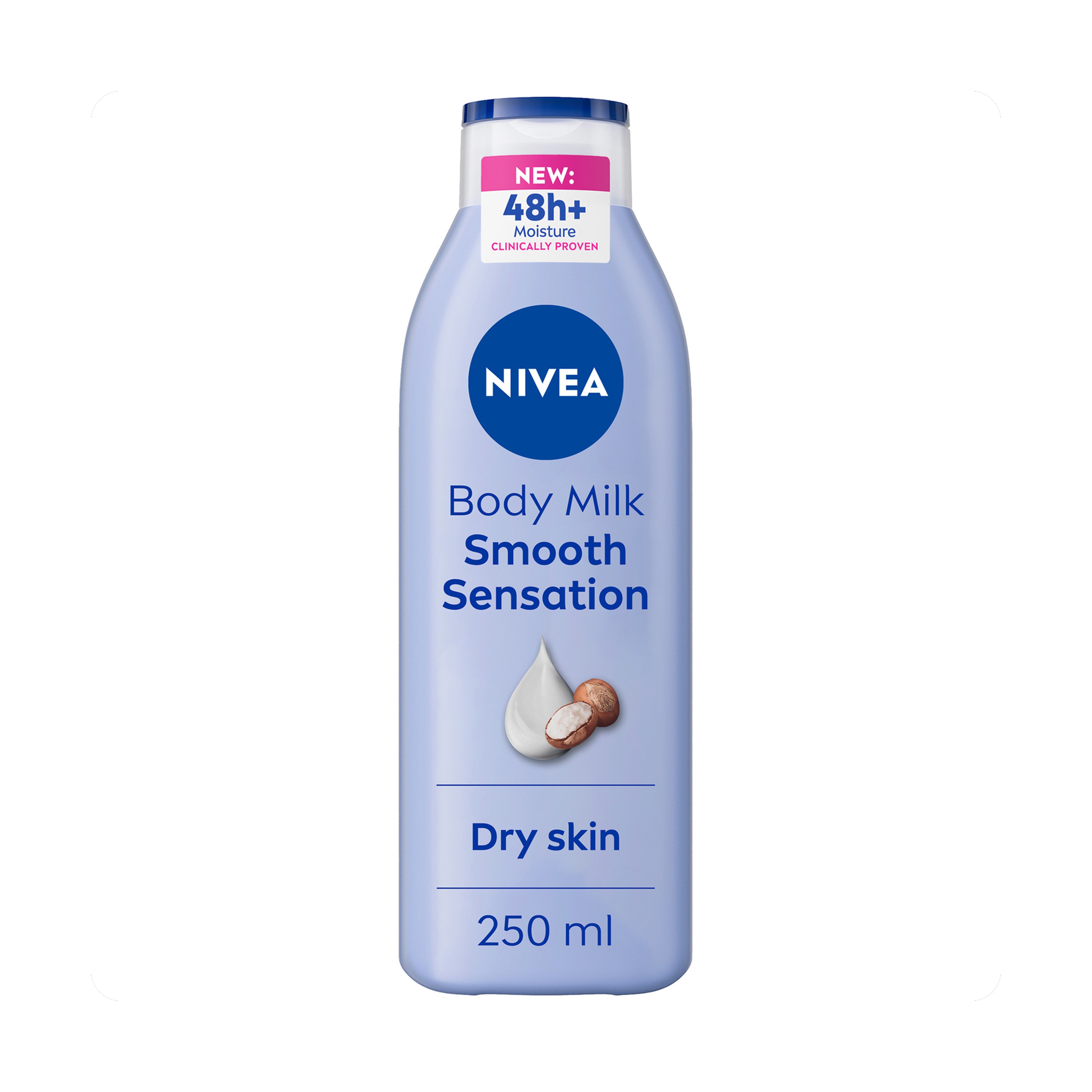 Nivea Lotion Moisturizer With Shea Butter Smooth Dry Skin - 250 Ml