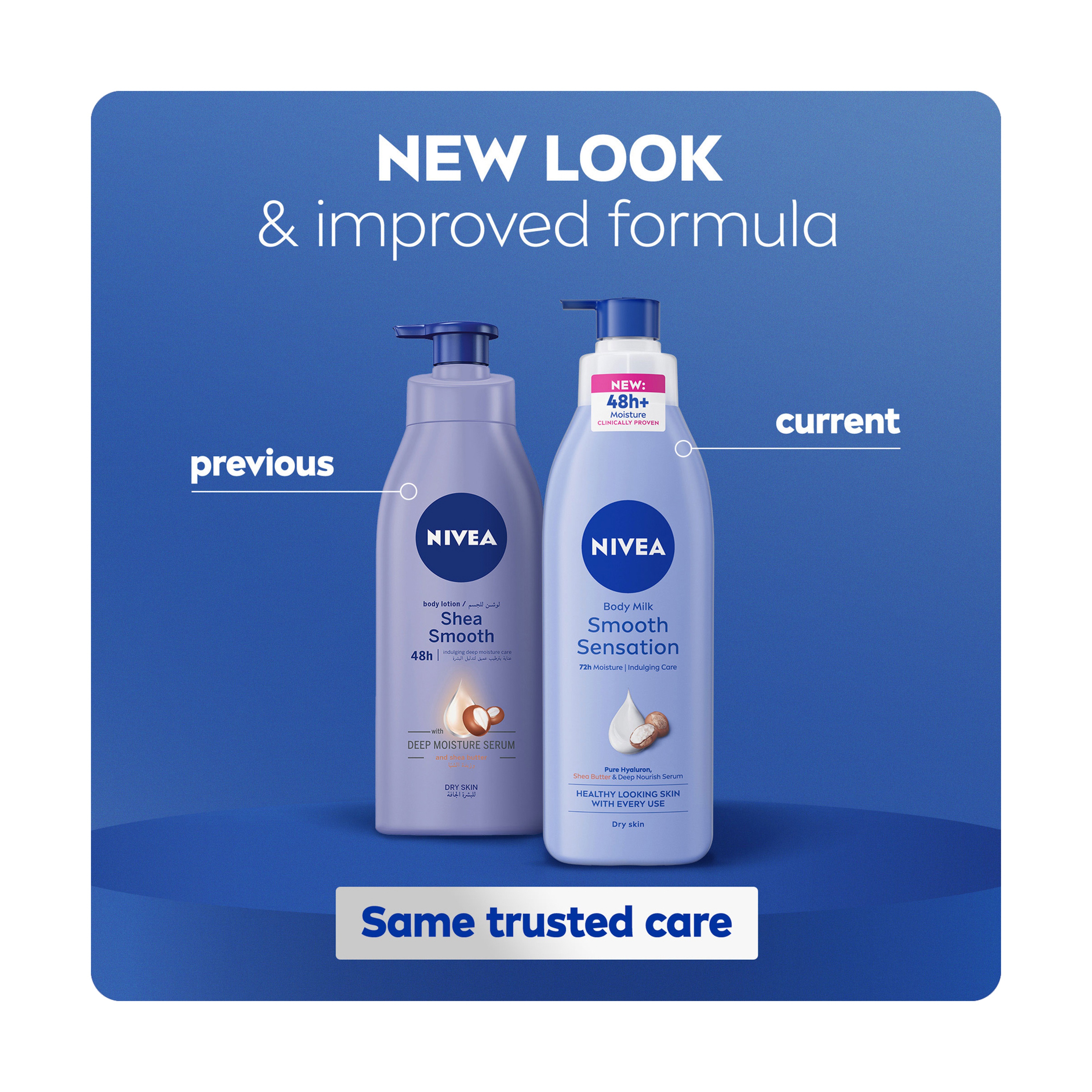 Nivea Shea Dry Skin Smooth Body Lotion