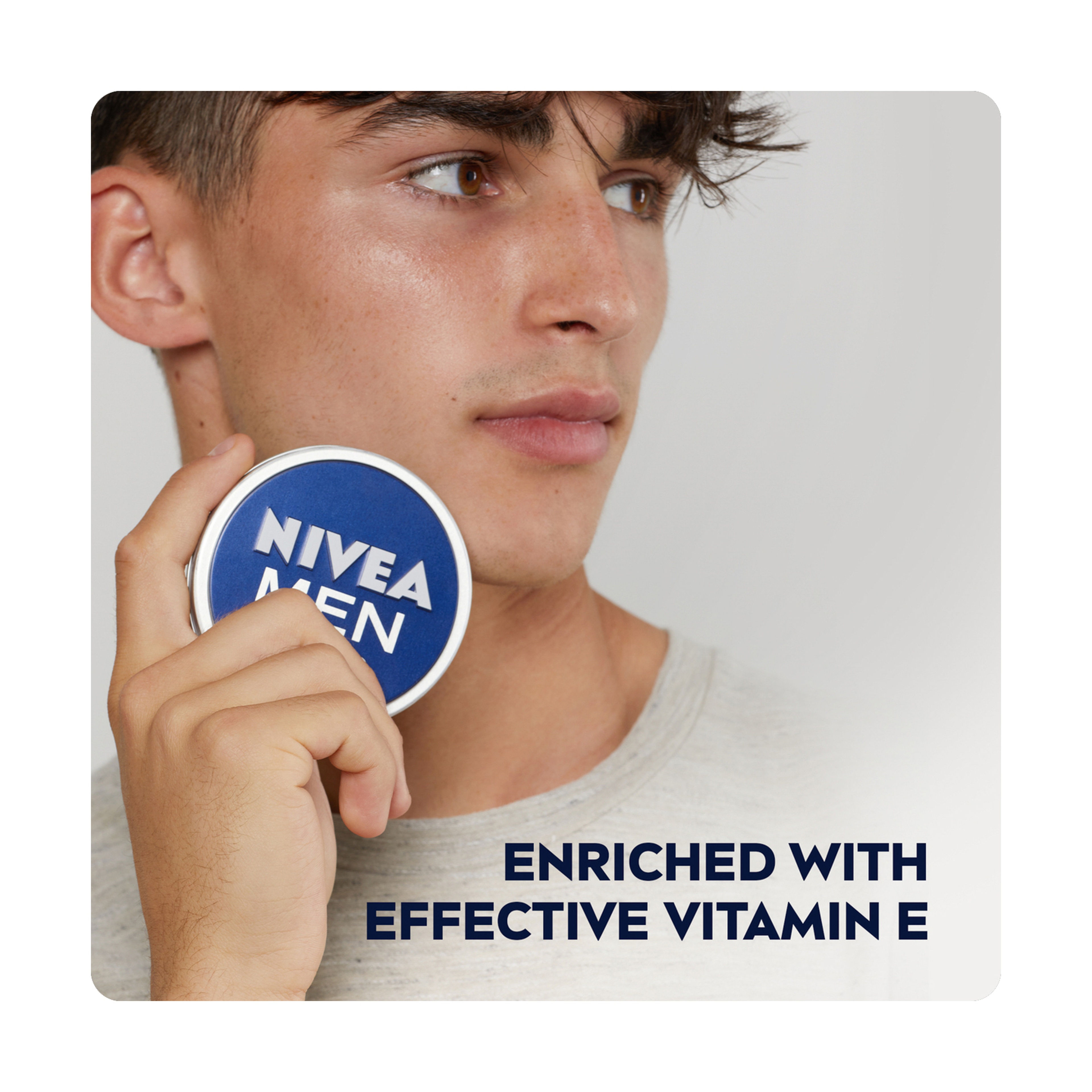 Nivea Men Face Body Moisturising Cream, Tin