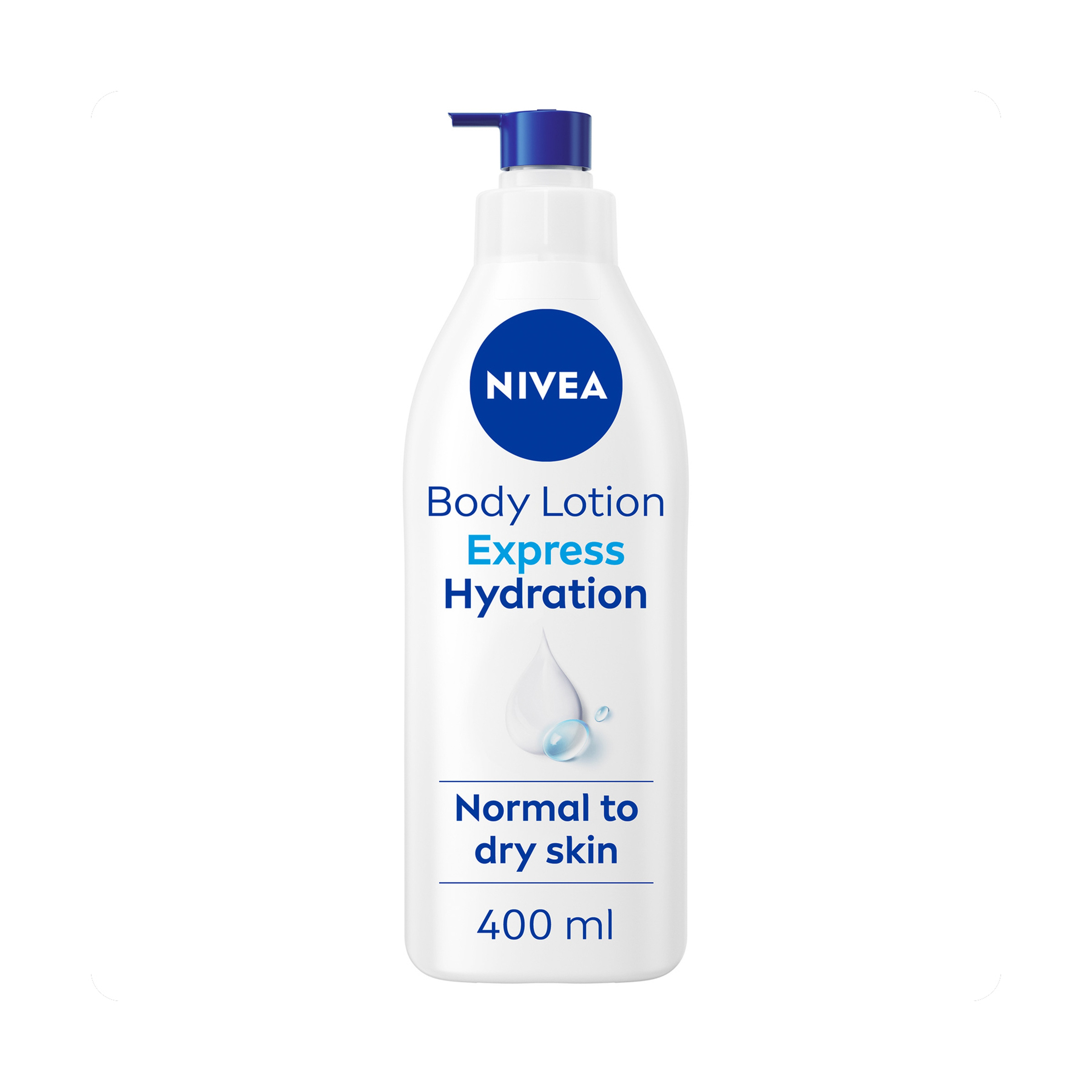 Nivea Body Lotio Express Hydration With Deep Moisture Serum Normal To Dry Skin - 400 Ml