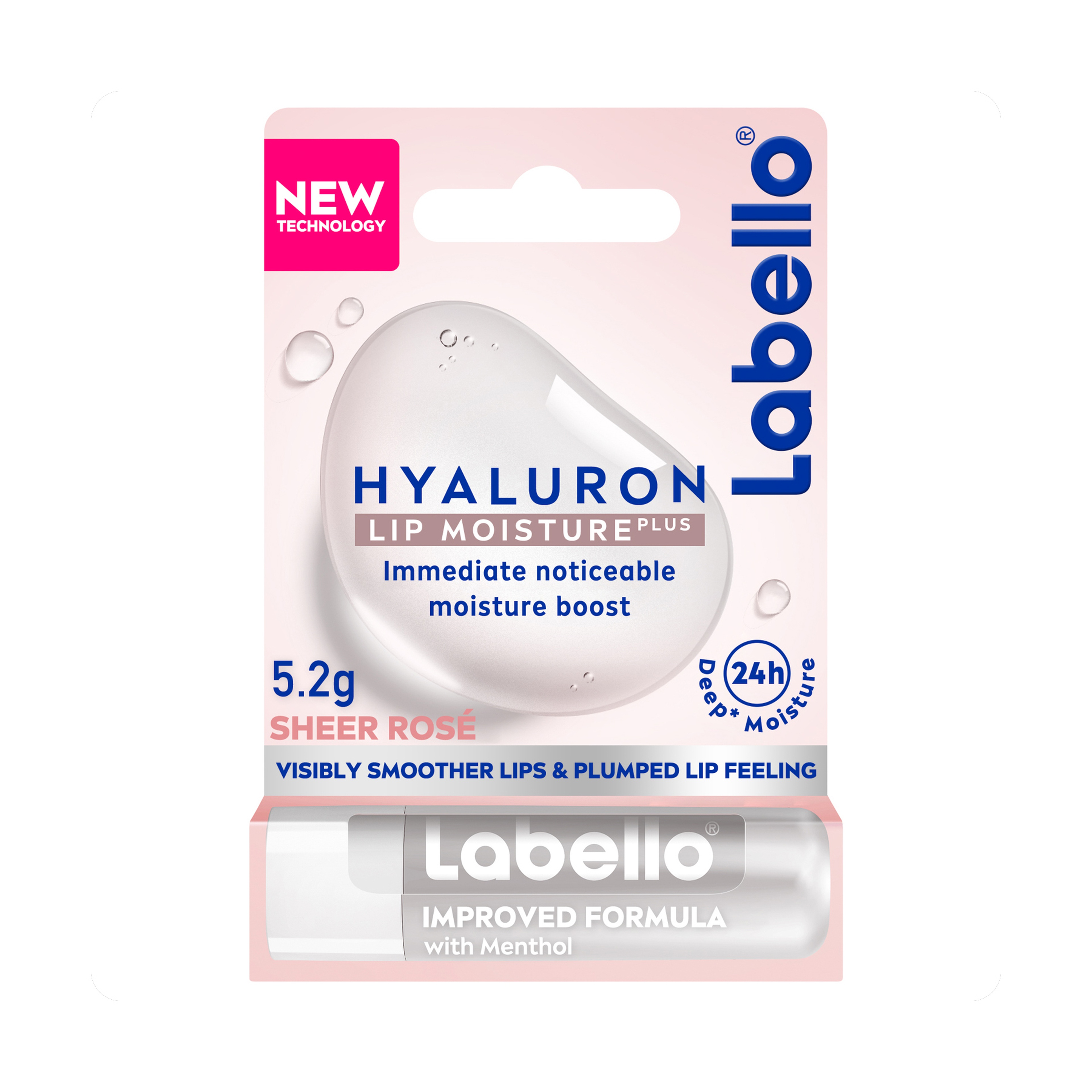 Labello Hyaluron Lip Moisture Plus 5.2Gm
