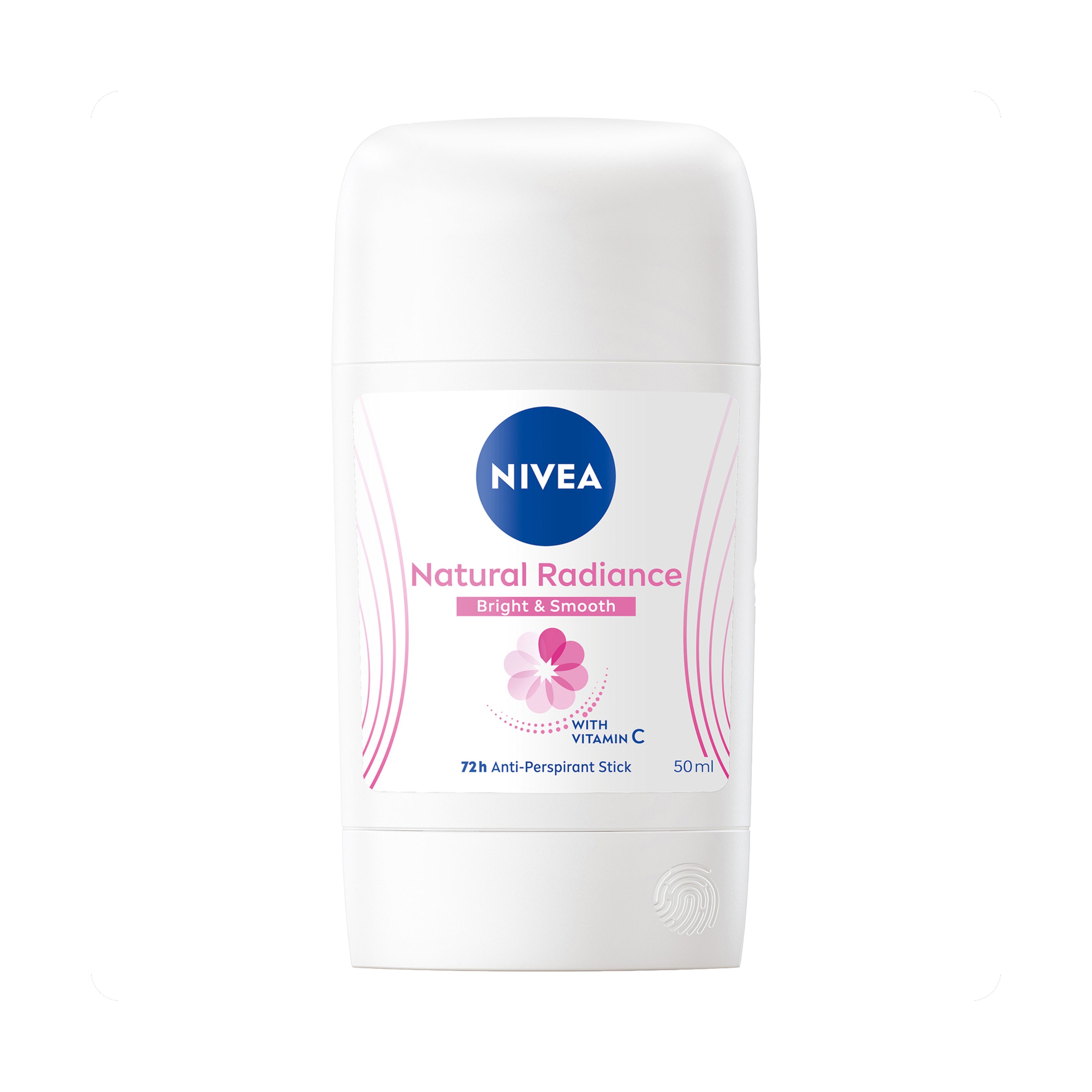 Nivea Anti-Perspirant Stick For Women Natural Brightening With Vitamin C, 48H Protection - 50Ml