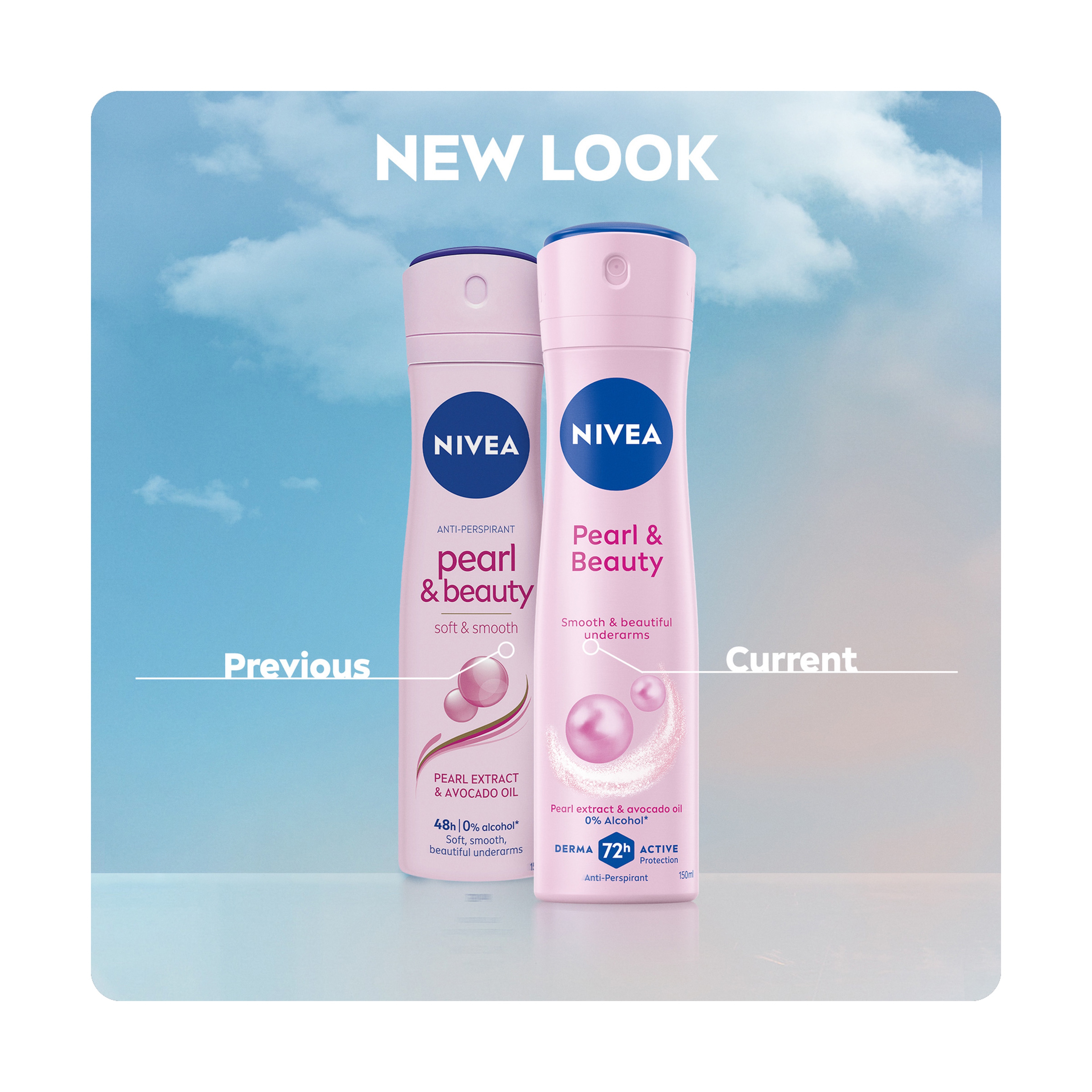 Nivea Deodorant Pearl & Beauty 48H Protection - 150Ml