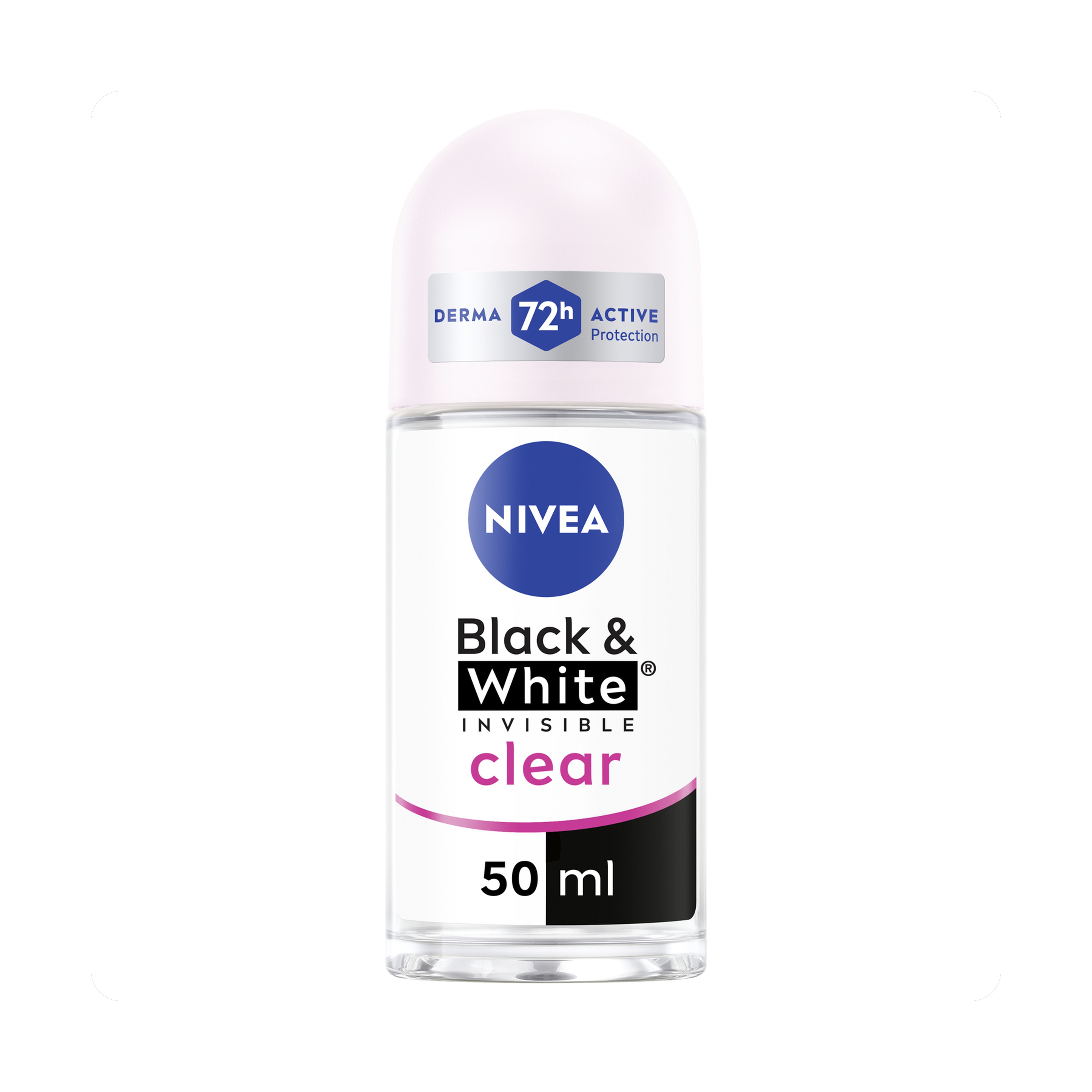 Nivea Invisible Black & White Deodorant - 50Ml
