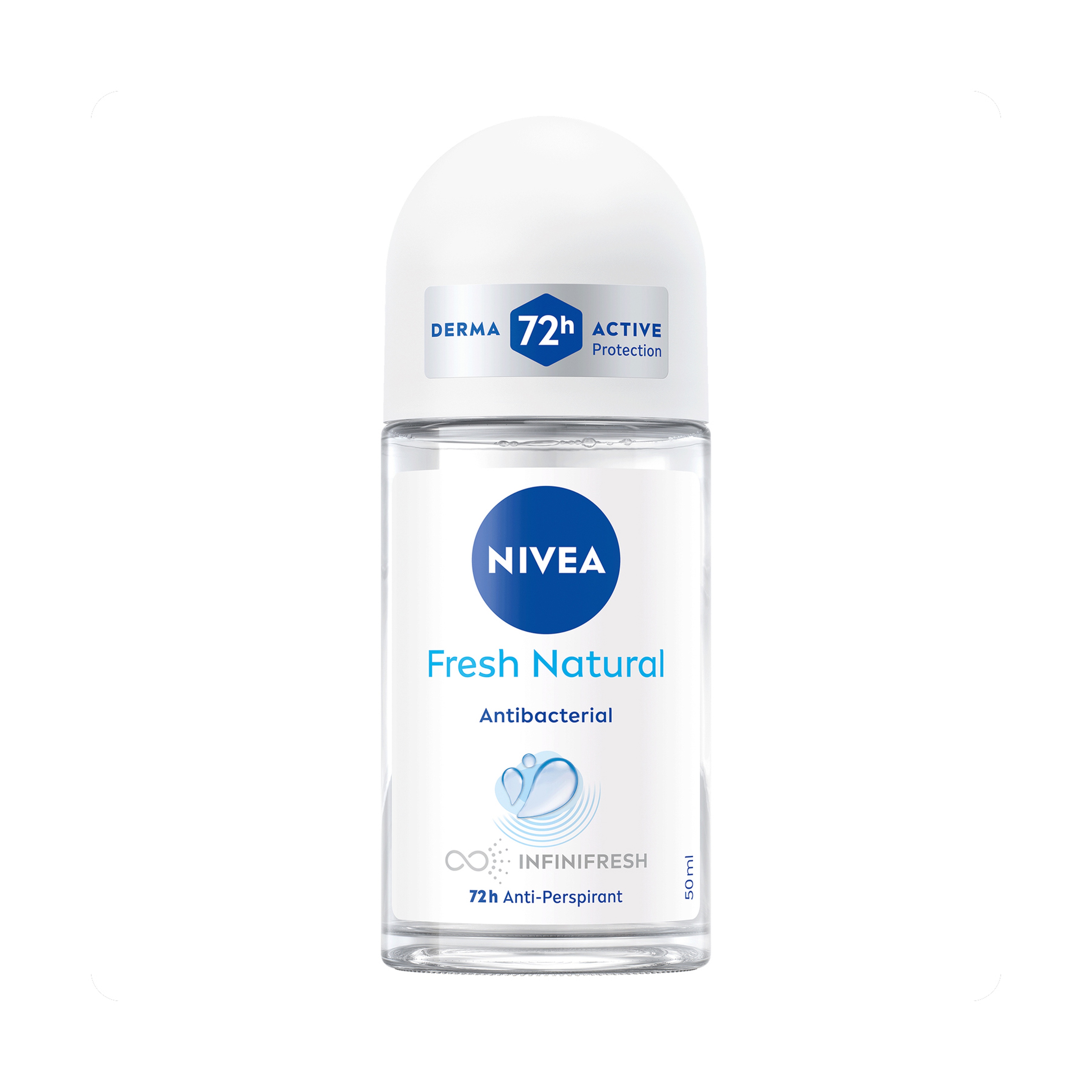 Nivea Fresh Natural Deodorant Roll-On - 50Ml