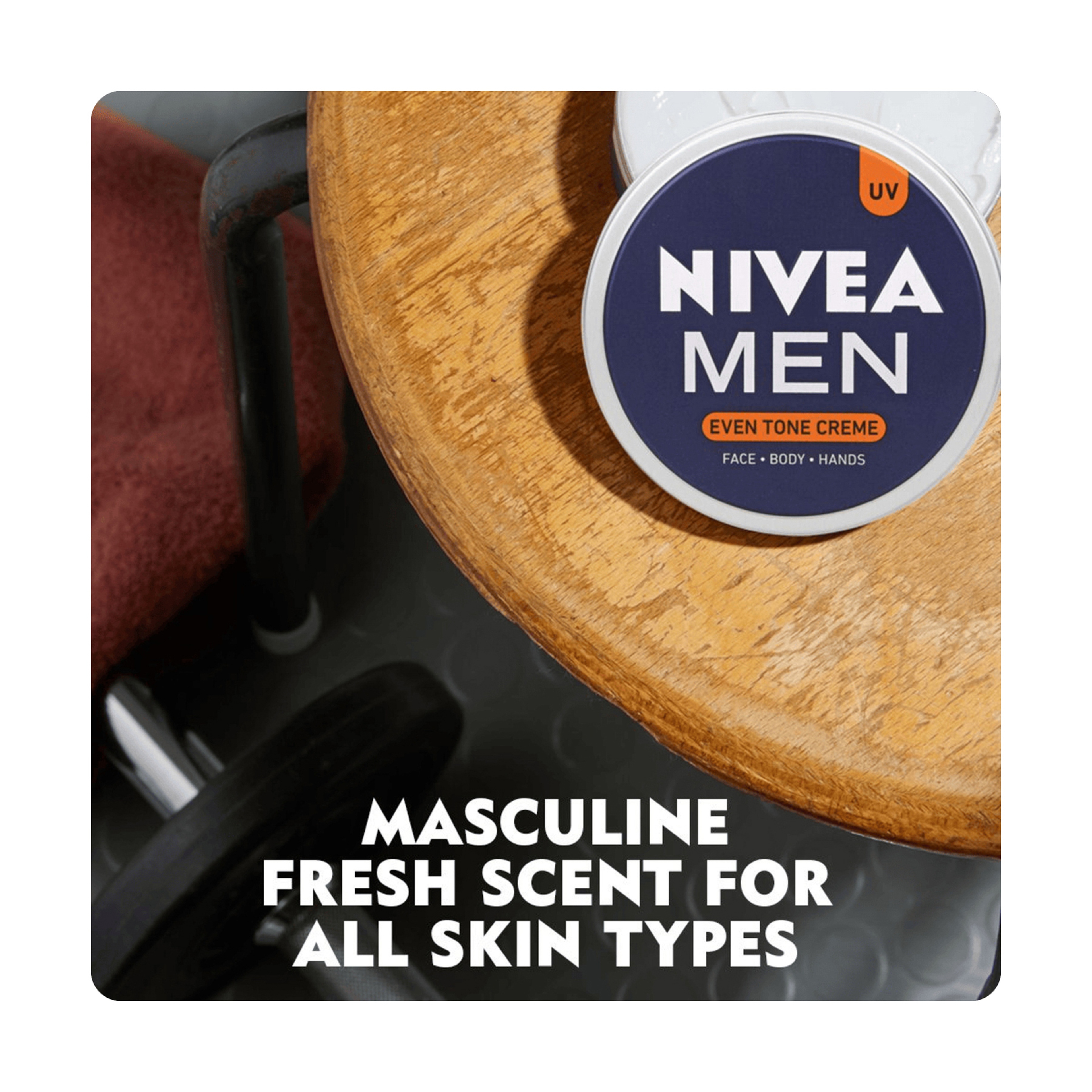 Nivea Men Face & Body Fairness Cream, Tin