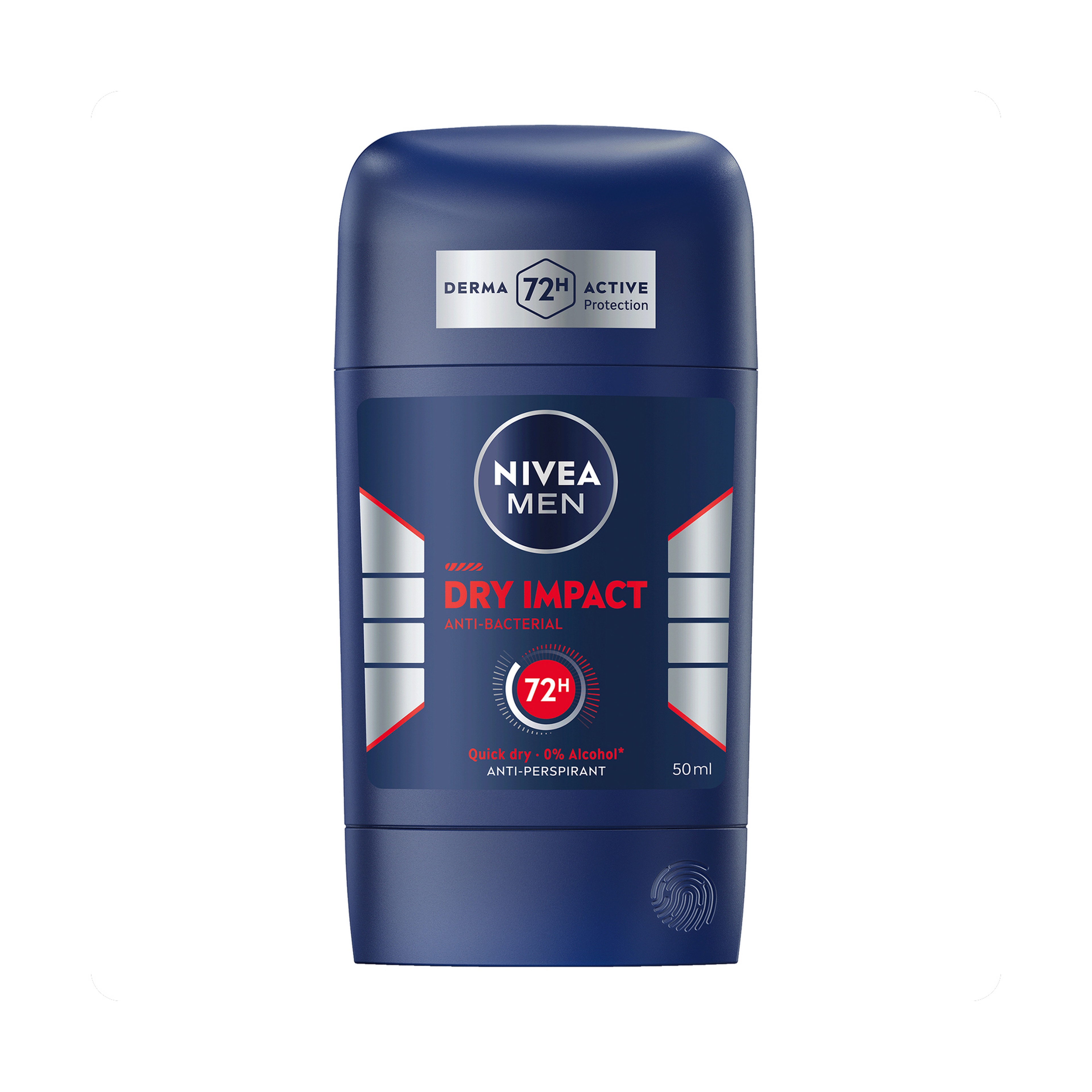 Nivea Dry Impact 3-In-1 Stick Deodorant - 50Ml