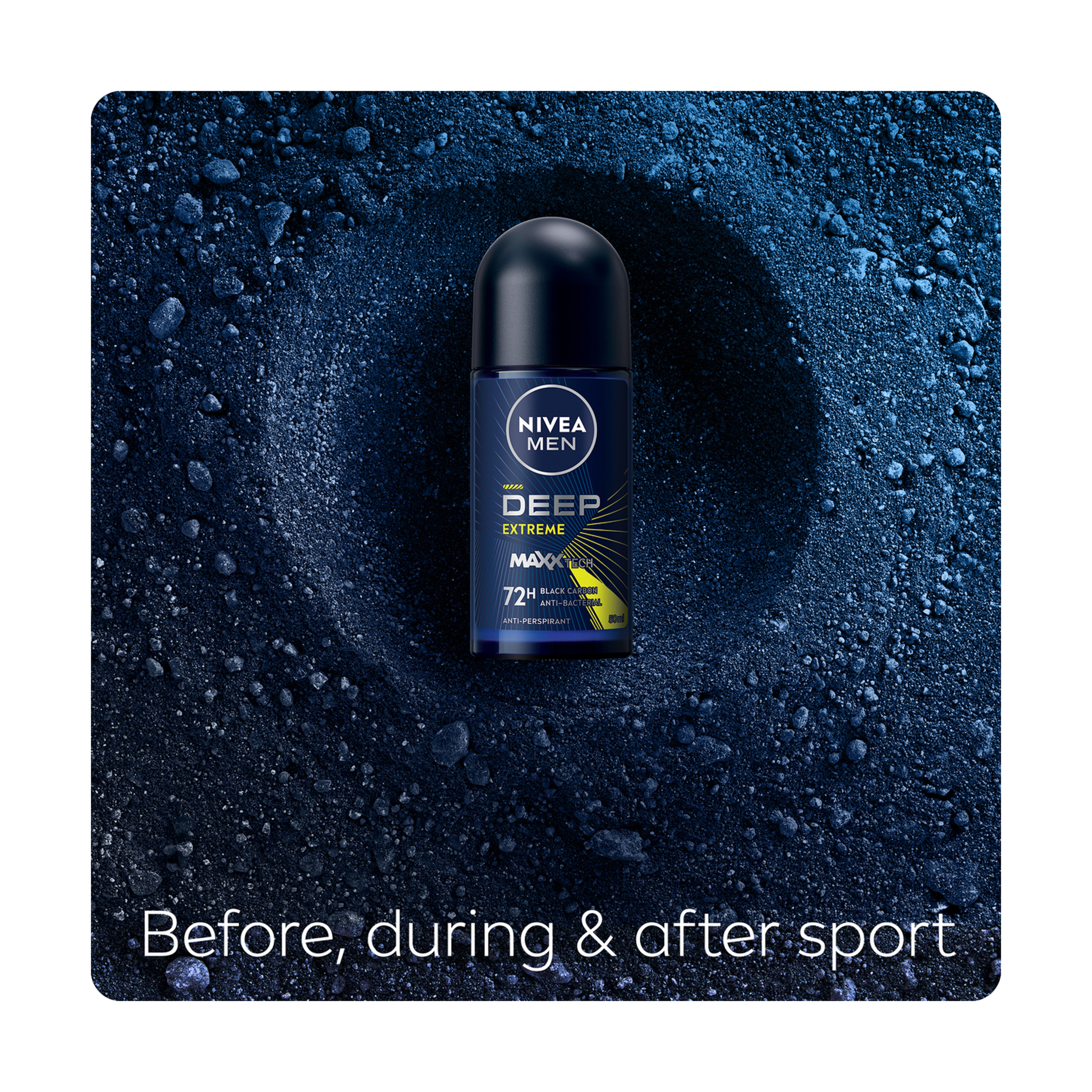 Nivea Deep Sport Deodorant Roll-On 50Ml