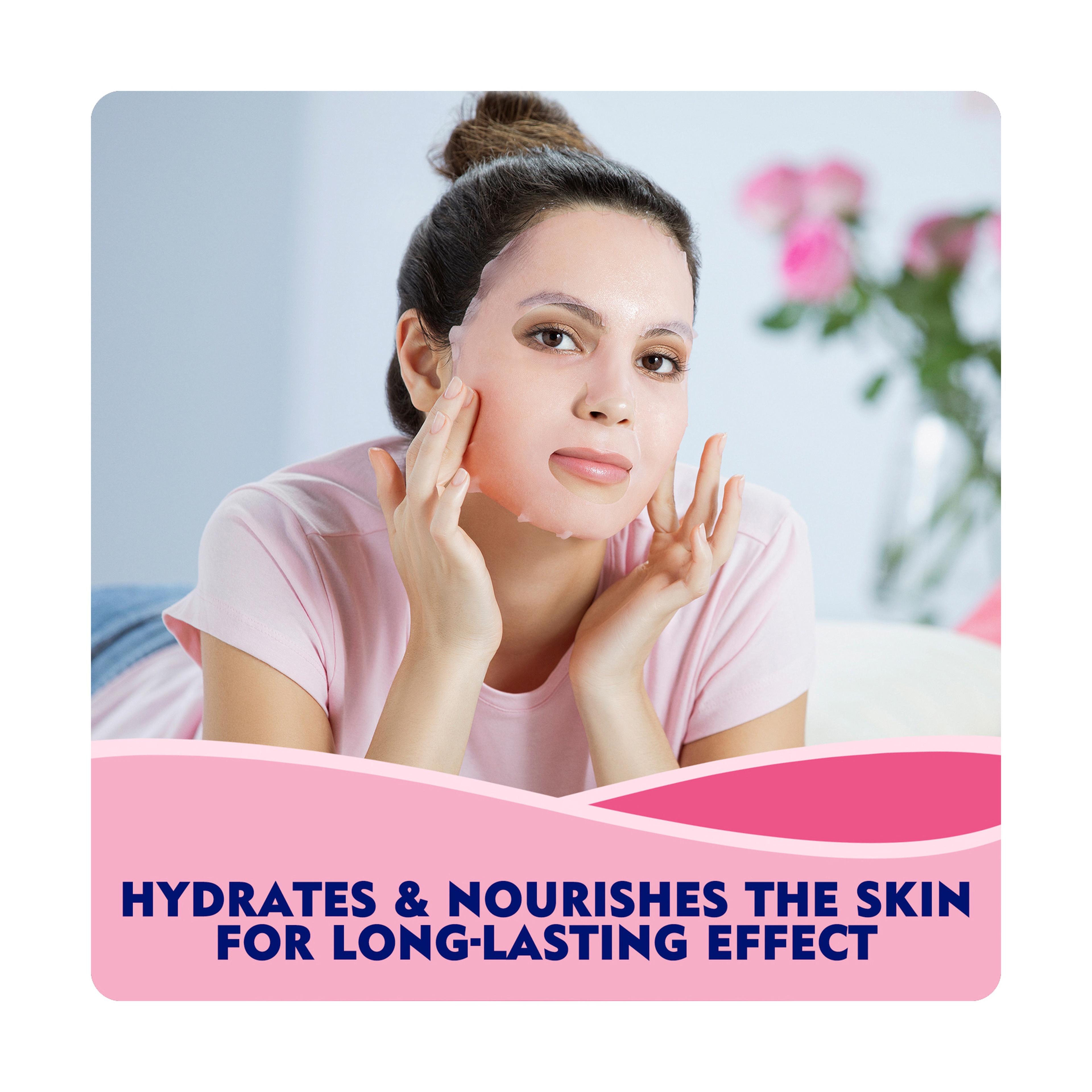 Nivea Face Sheet Mask, Organic Rose, 1 Mask