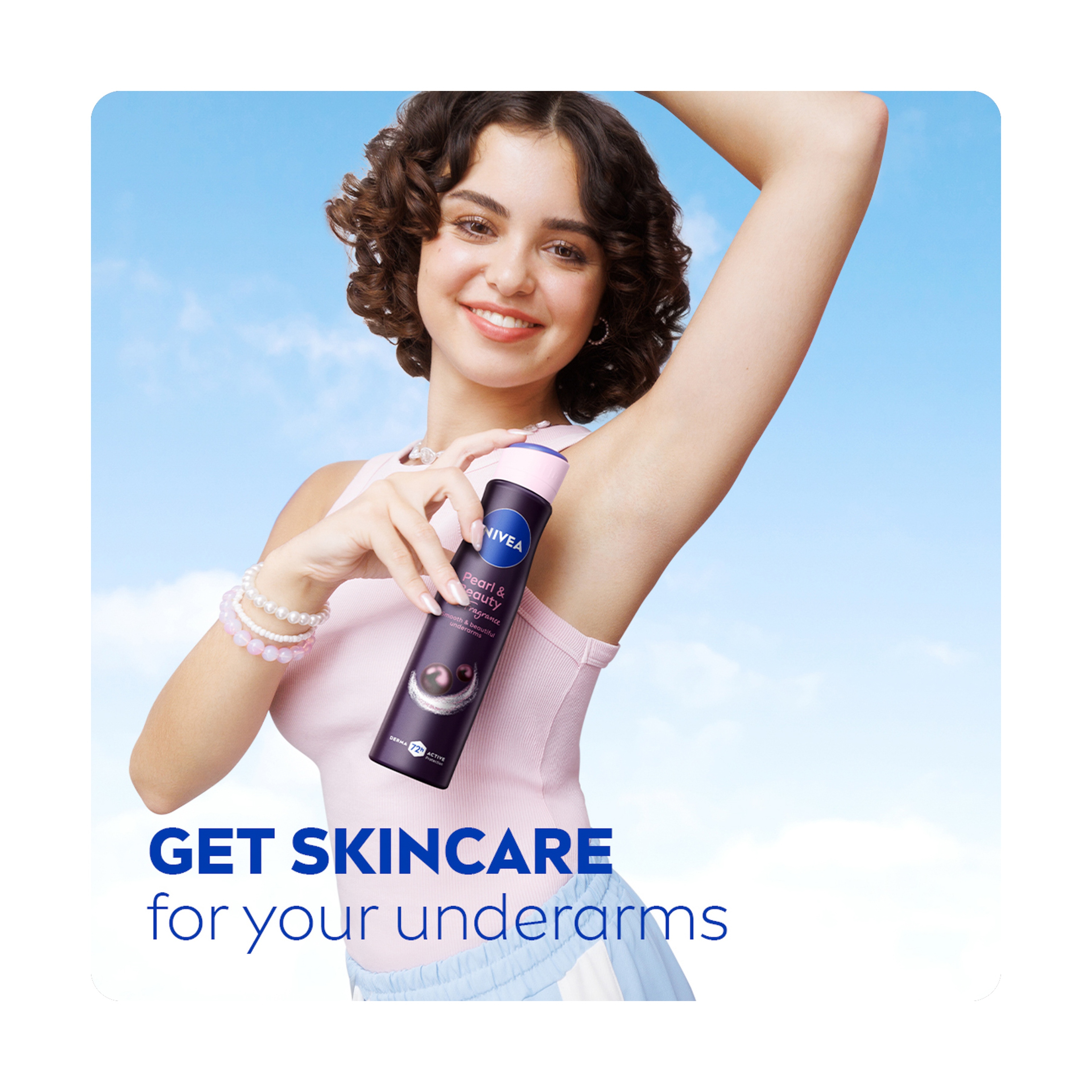 Nivea Pearl & Beauty Deodorant Spray - 48H Protection, 150Ml