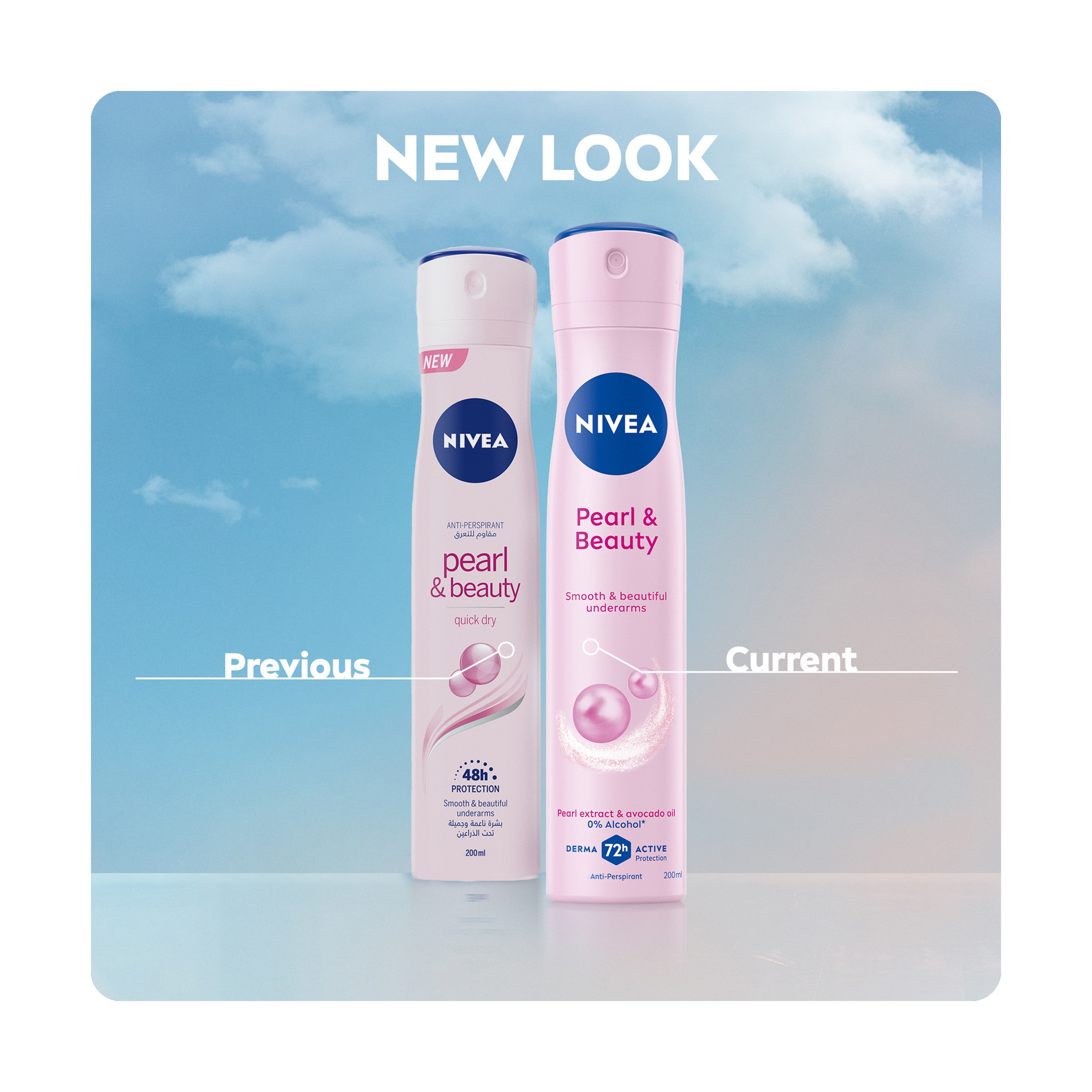 Nivea Pearl & Beauty Spray 200Ml