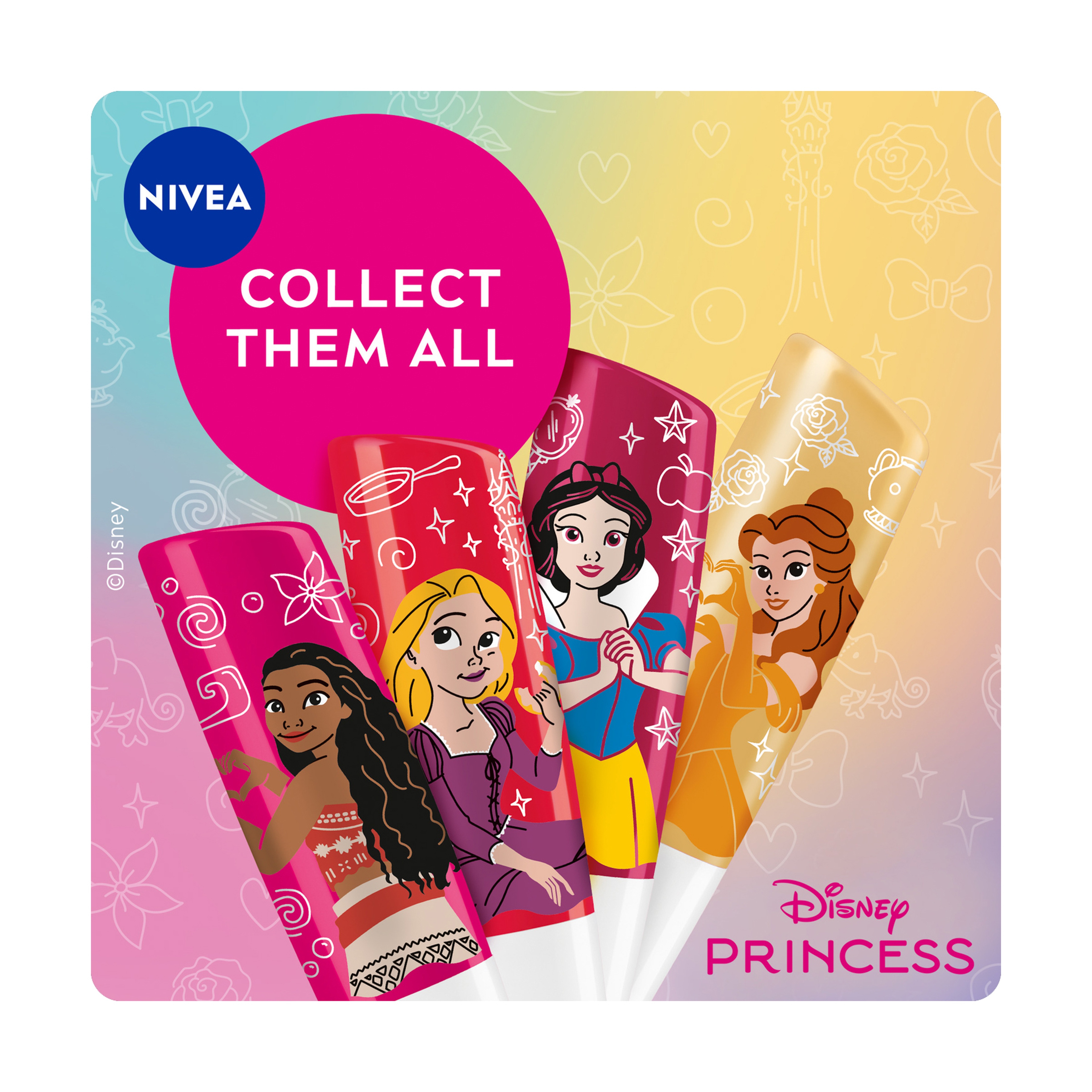 Labello Disney Princess snow white apple dream  for kids Lip Balm 4.8g