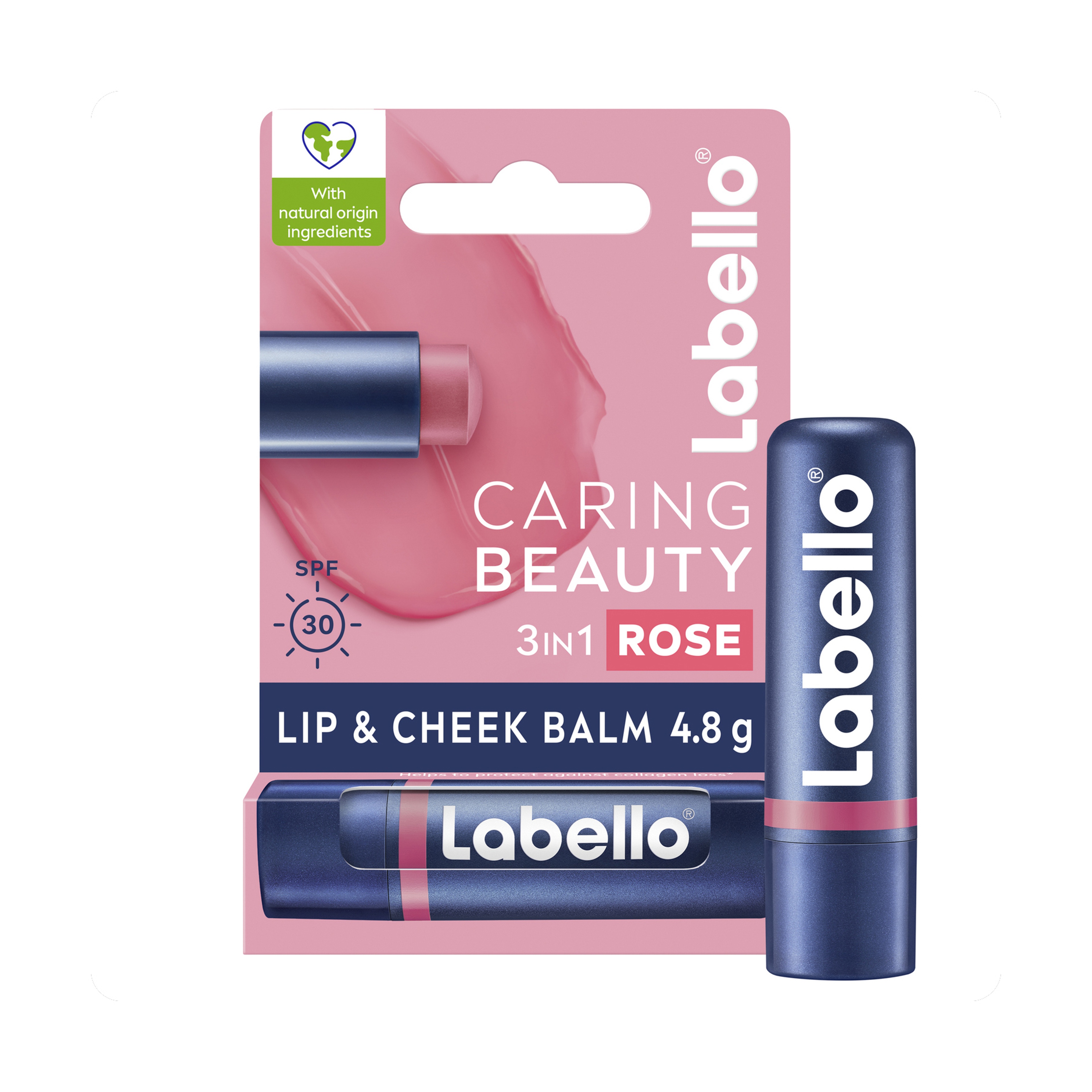 Labello Caring Beauty lip&check  Spf 30 lip balm