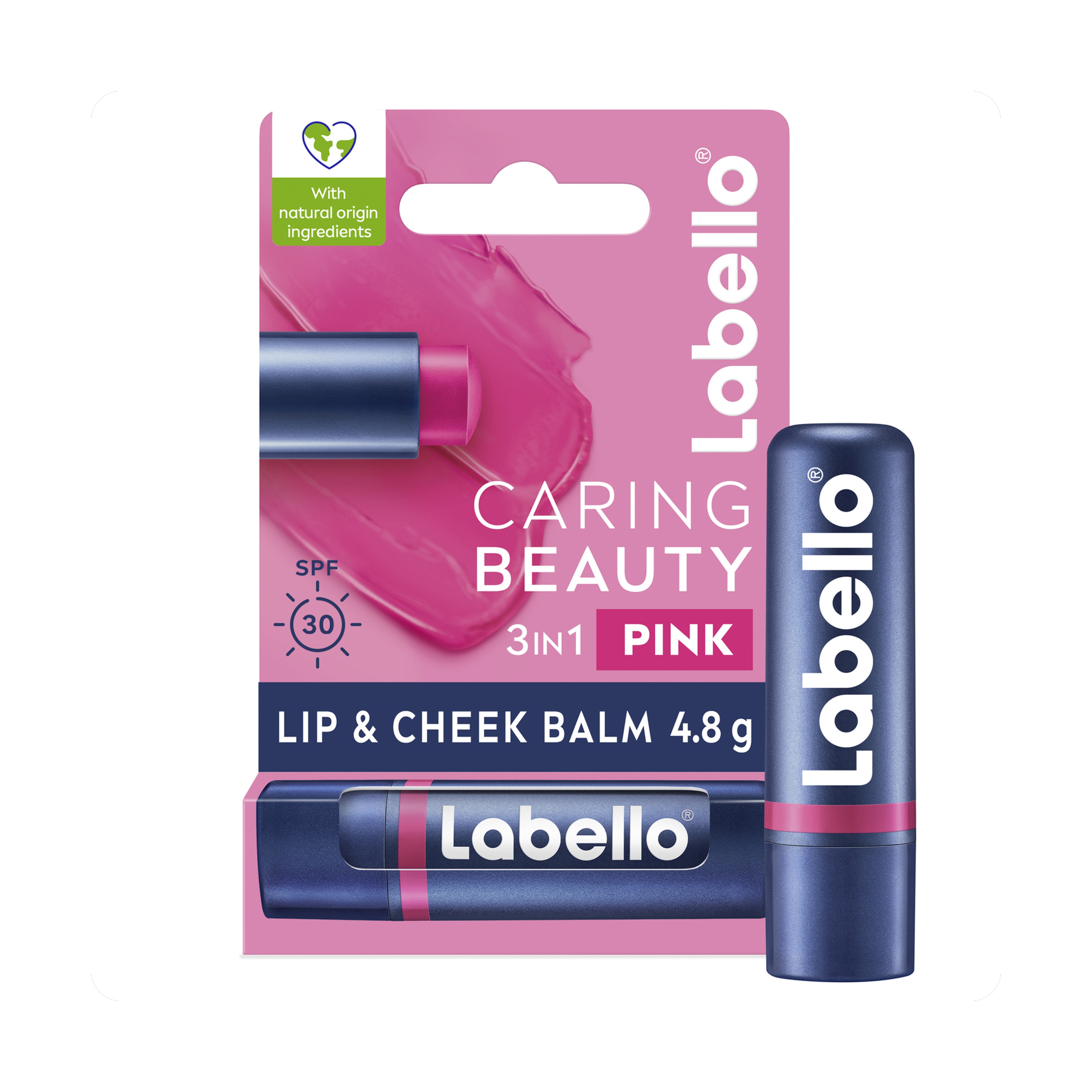 Labello Caring Beauty lip&check  Spf 30 lip balm