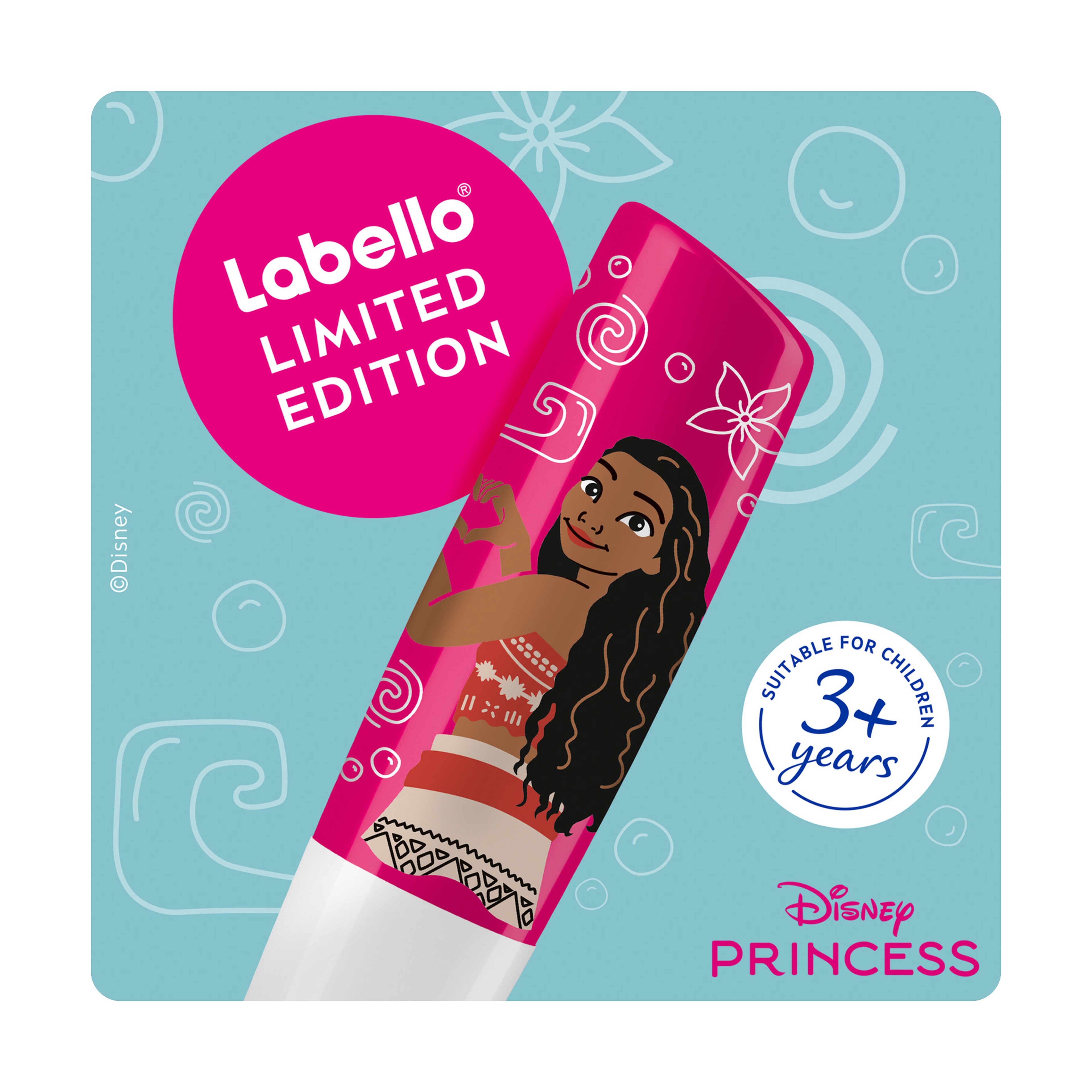 Labello Disney Princess  Moana Watermelon Sorbet  Lip Balm 4.8g