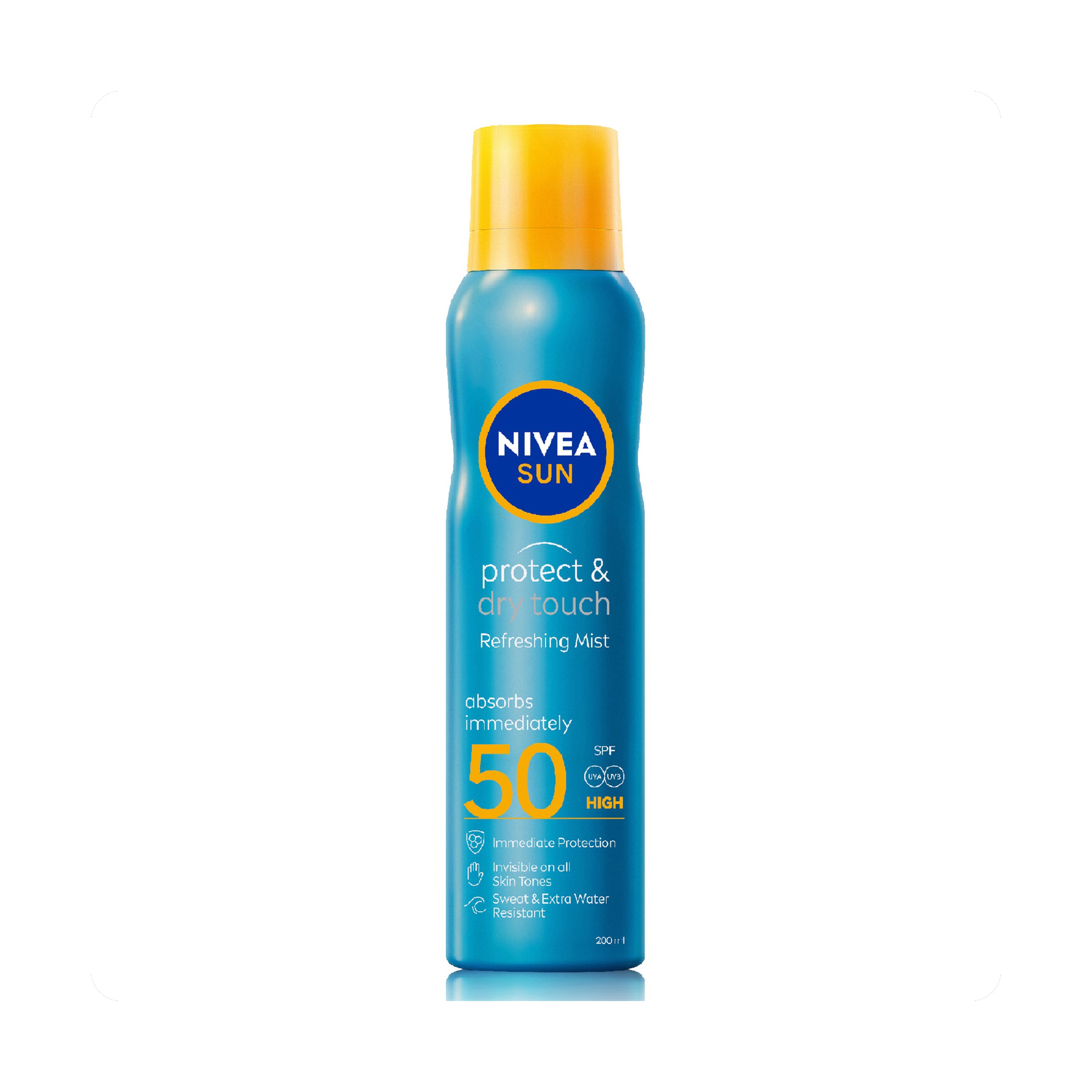 NIVEA Sun Protect & Dry Touch Sport FP50  Cream Spray 200 ml