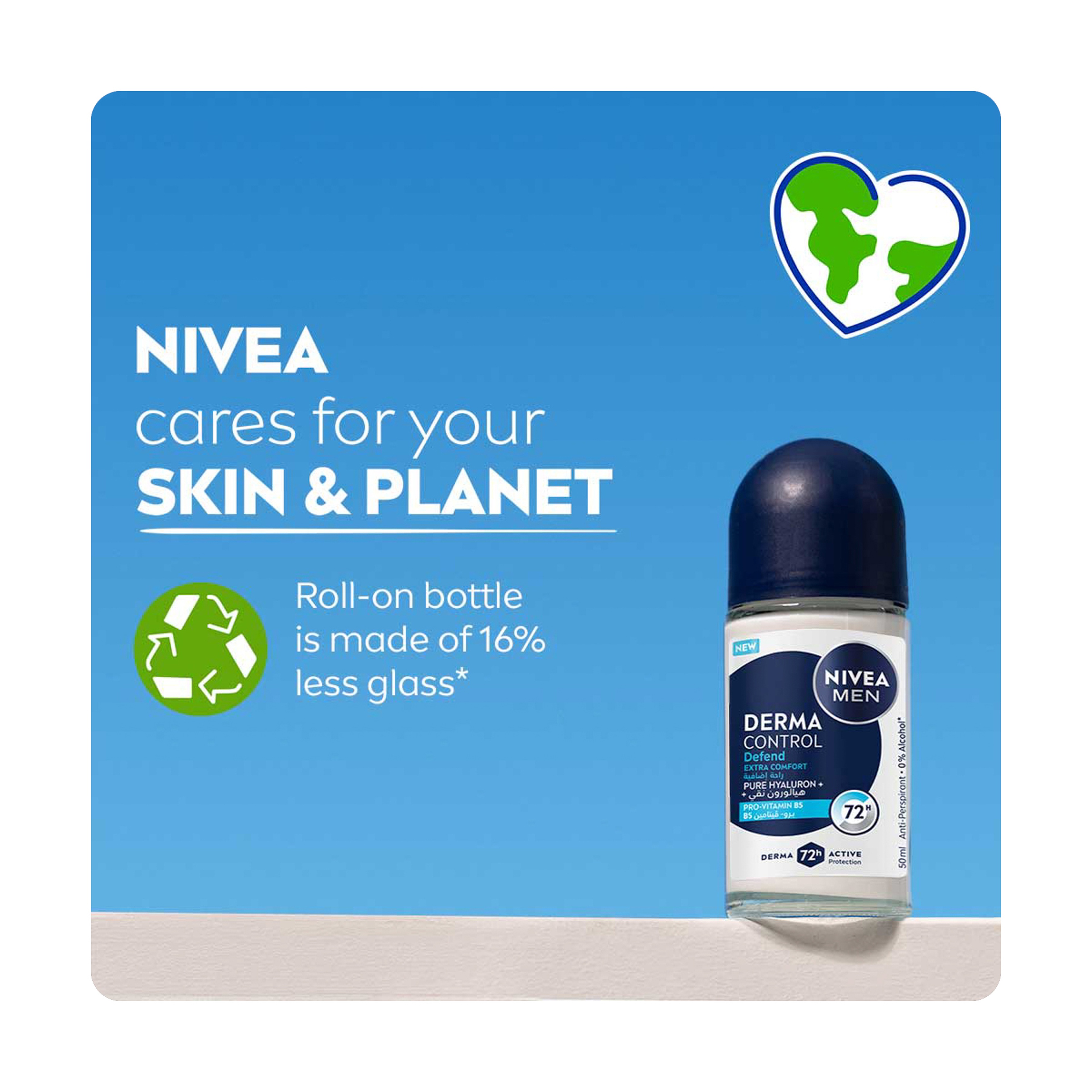 Nivea Deo Roll Derma Control Cool Defend 50 ml