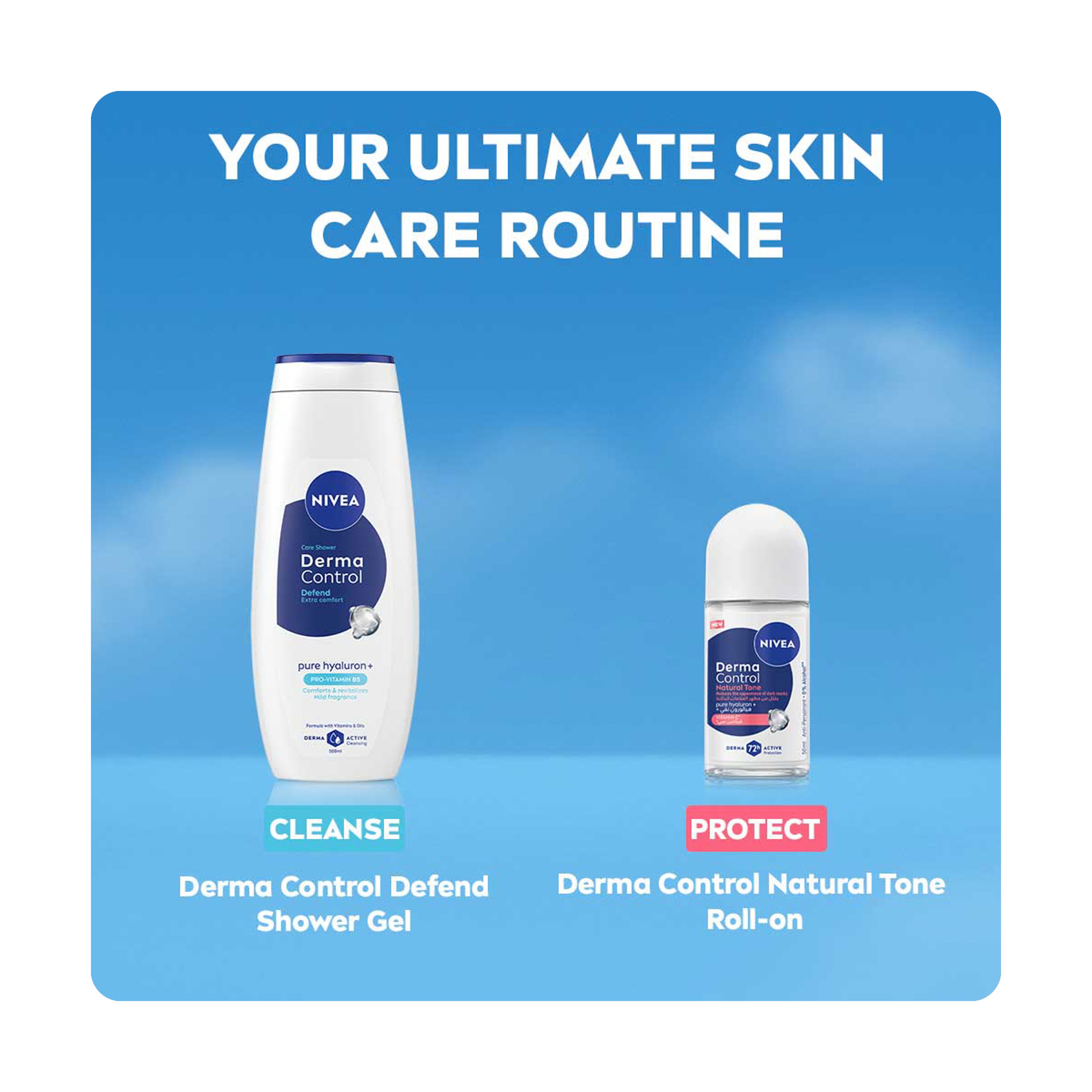 Nivea Deo Roll Derma Control Natural Tone 50 ml