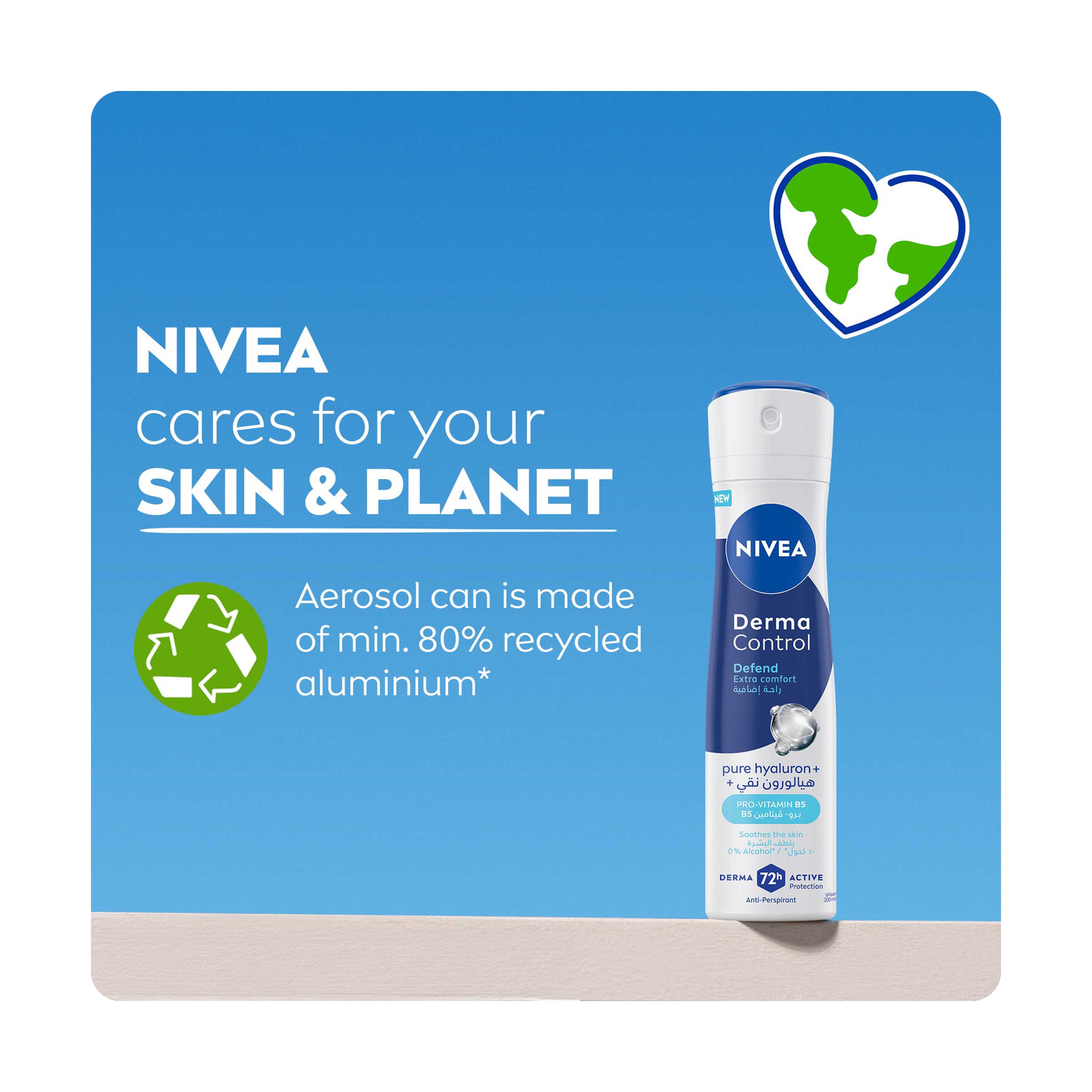 Nivea Deo Spray Derma Control Defend