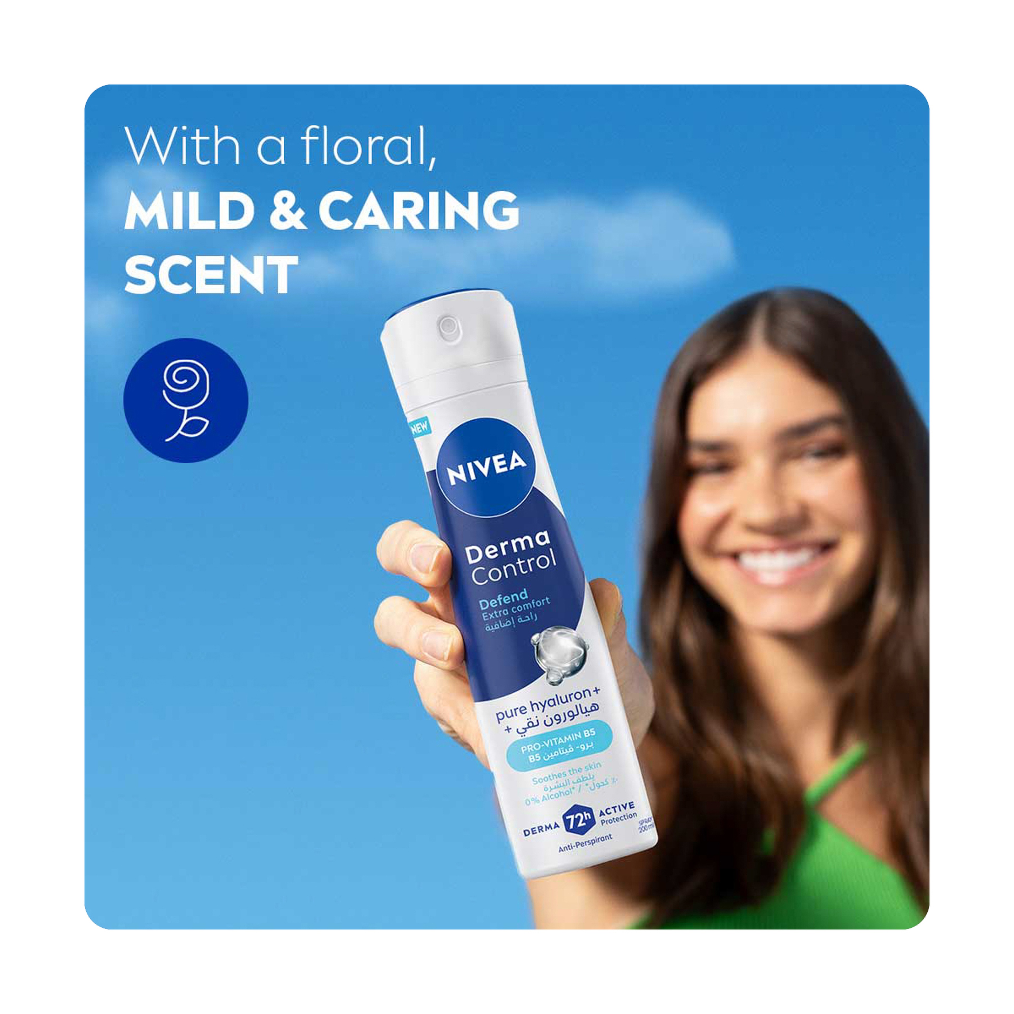 Nivea Deo Spray Derma Control Defend