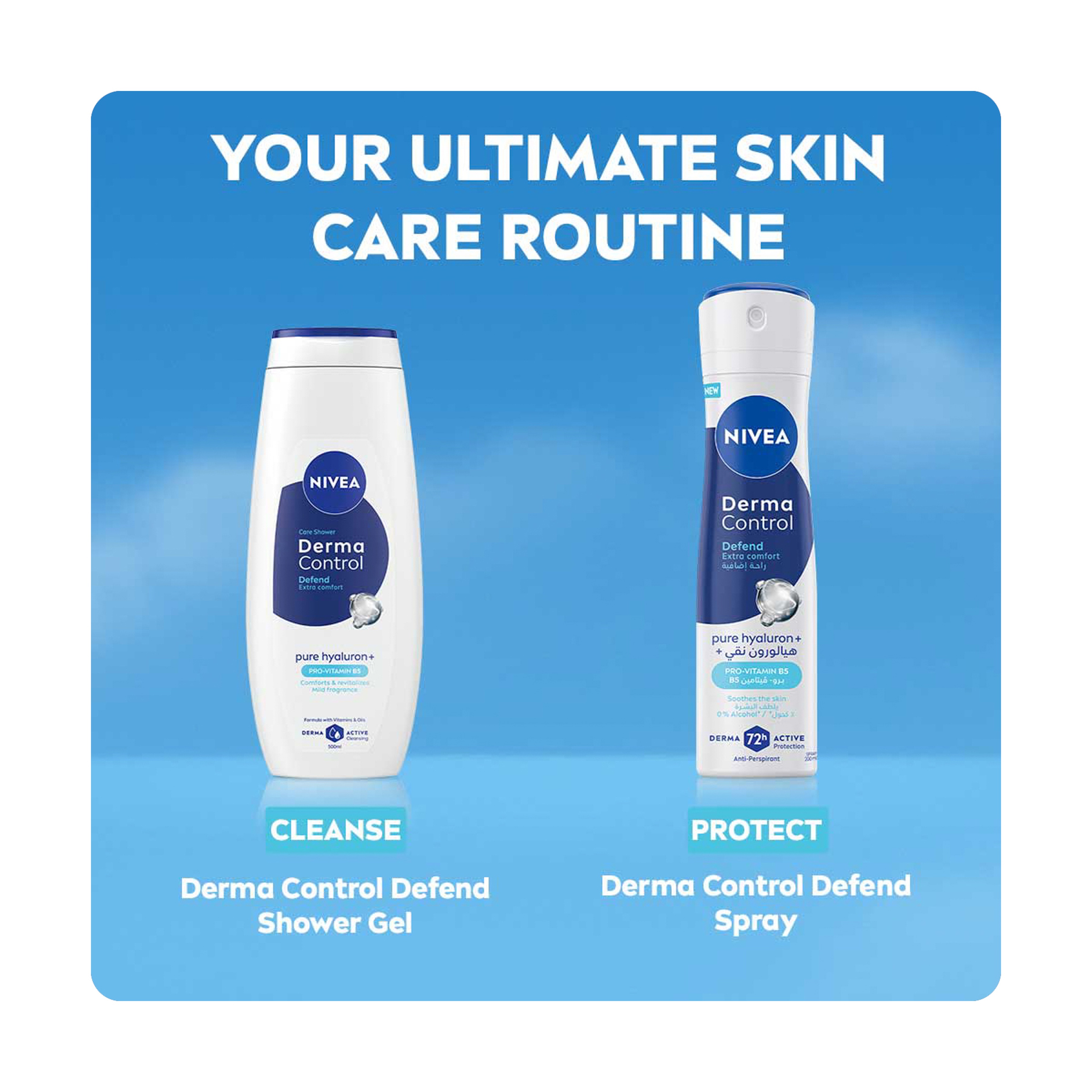 Nivea Deo Spray Derma Control Defend