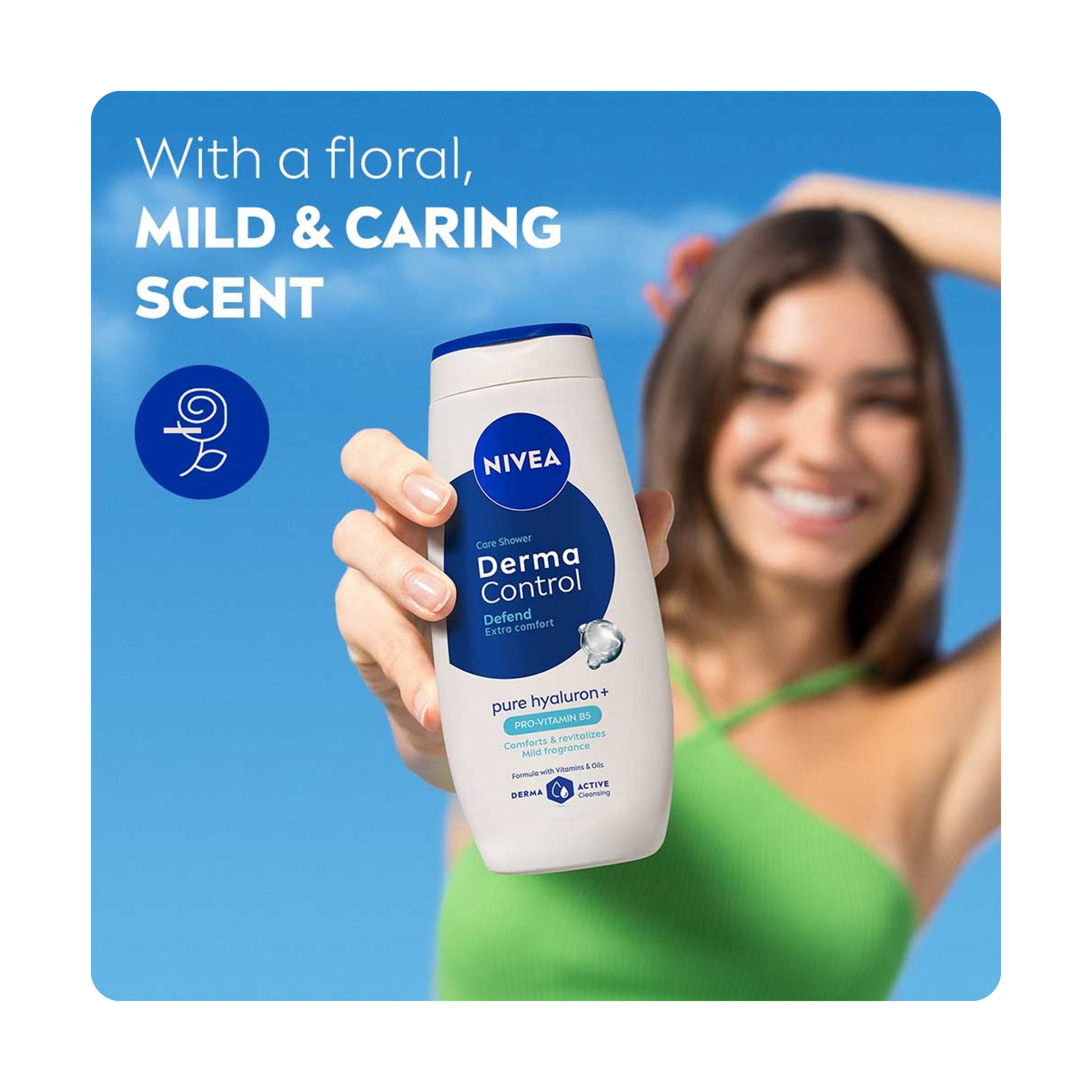 Nivea Derma Control Defend Shower Gel 500 ml