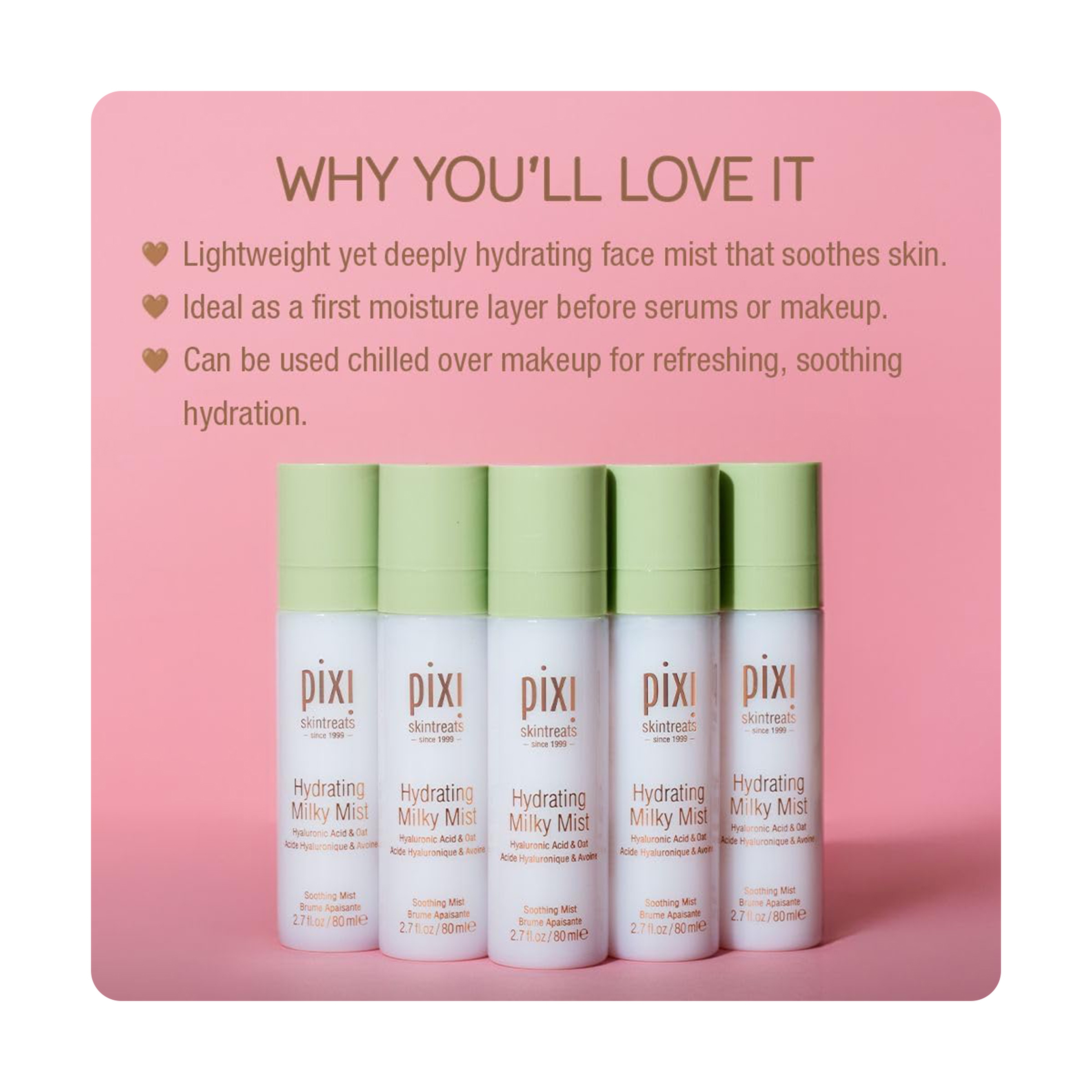 Pixi Hydrating Milky Mist 80ml
