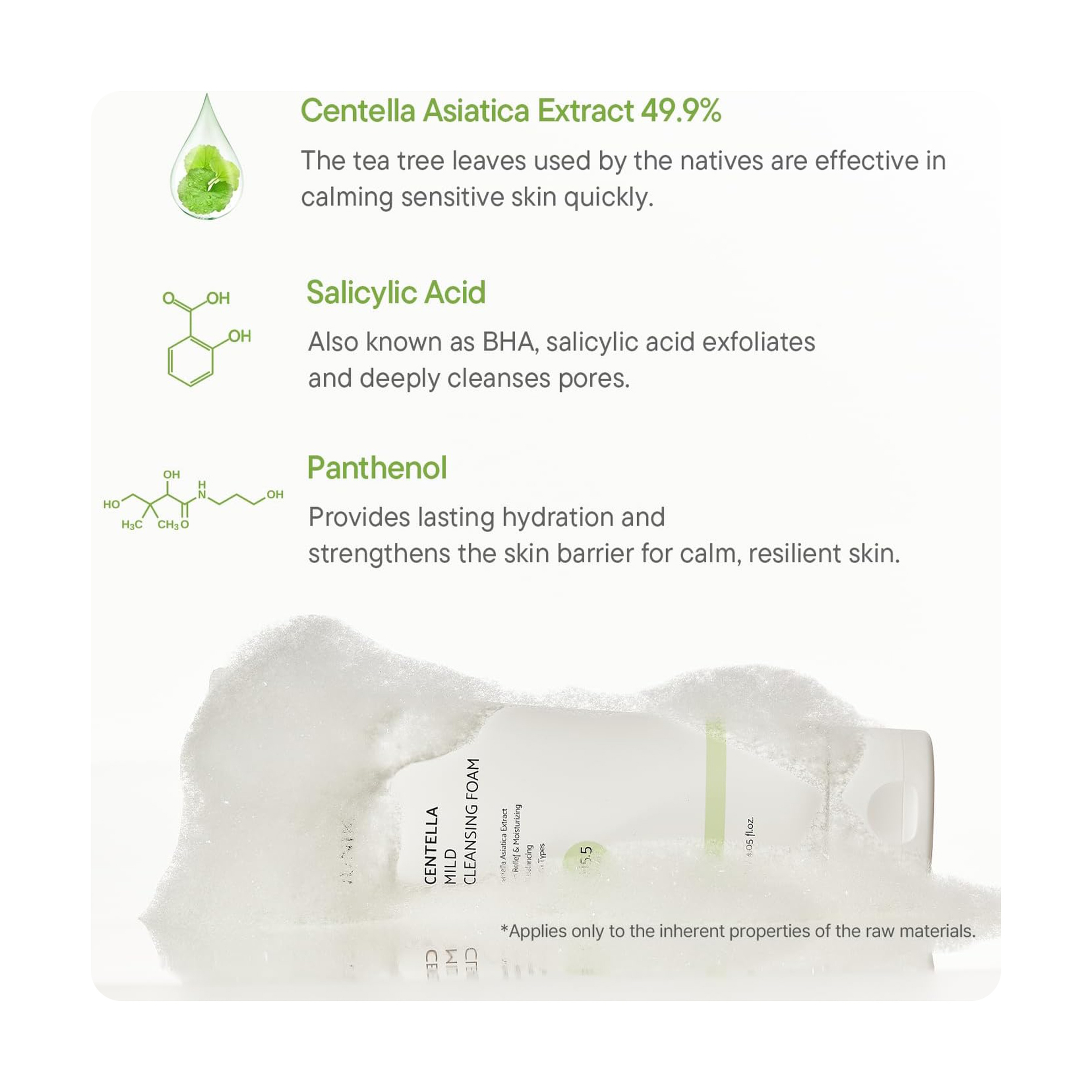 iUNIK Centella Cleansing Foam