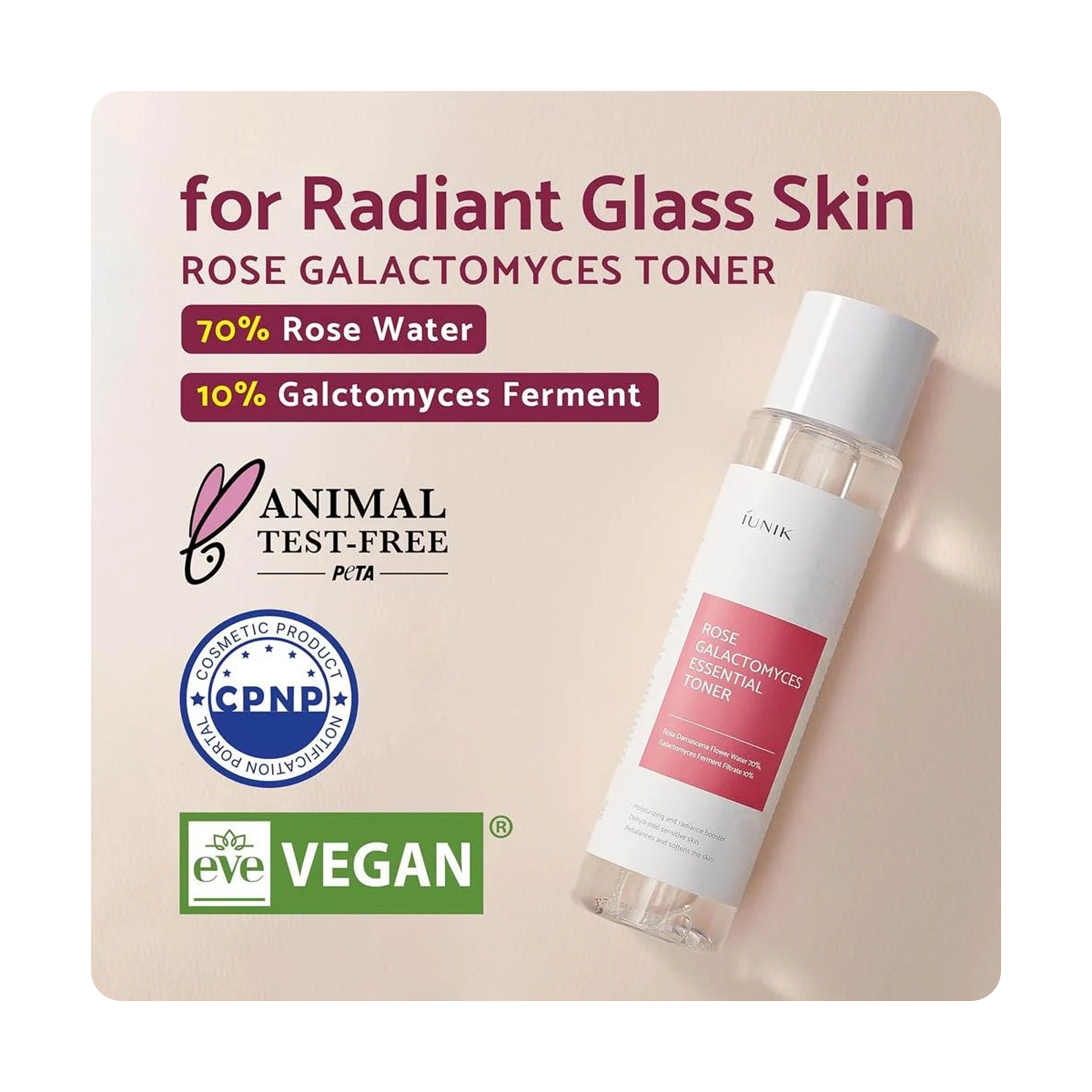 iUNIK Rose Essential Toner