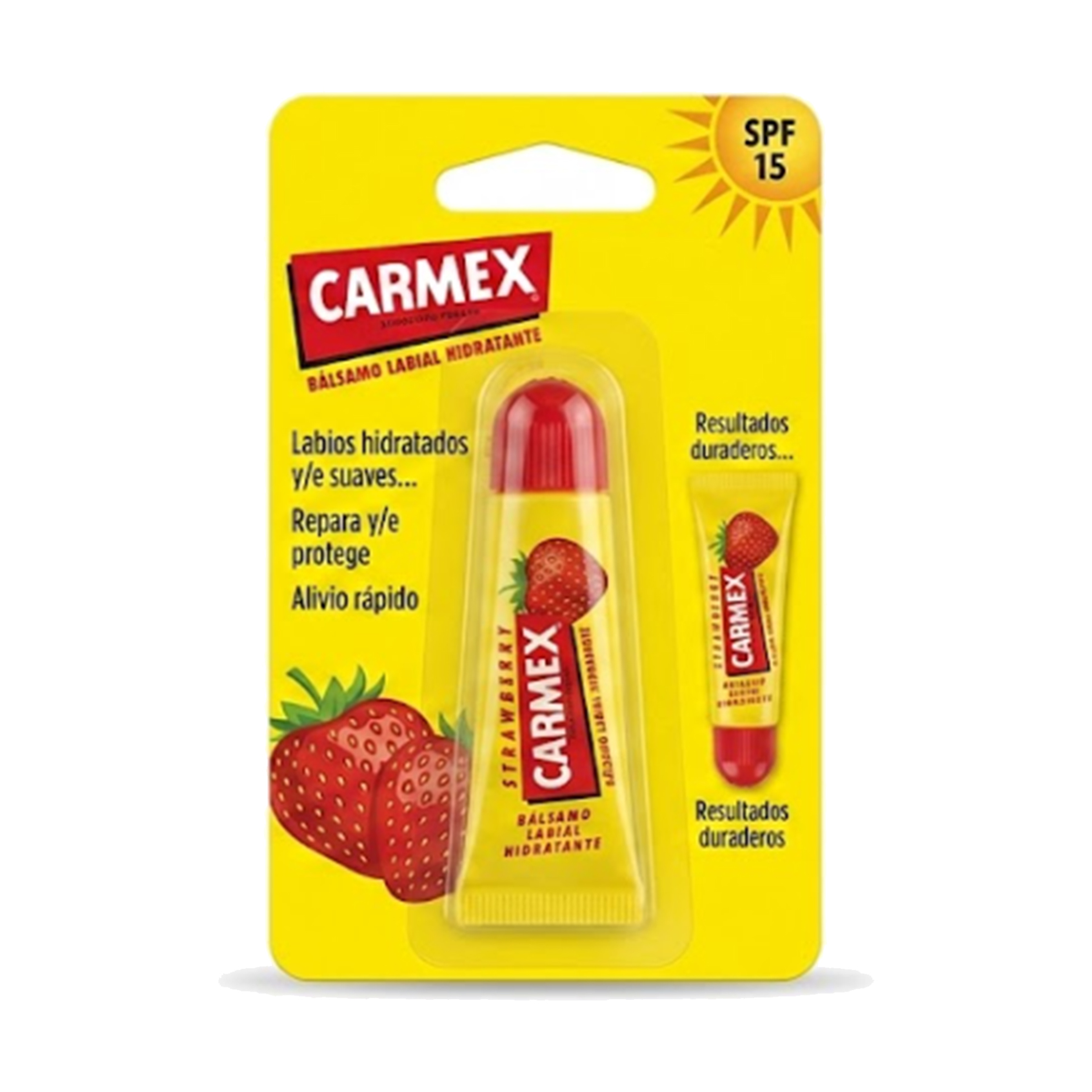 Carmex Original Lip Balm Tube, Strawberry - 10G