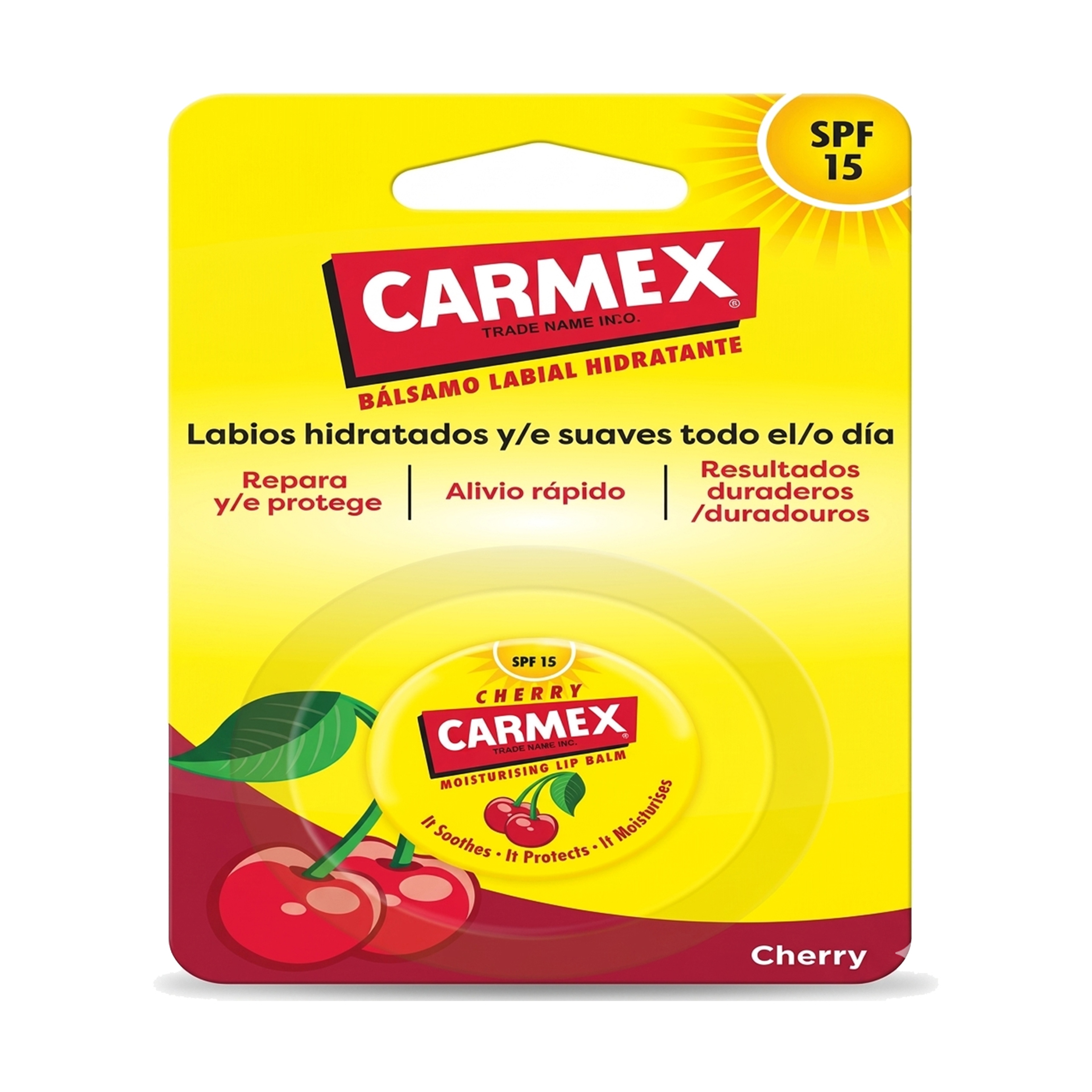 Carmex Cherry Lip Balm Spf15 Pot 7.5G